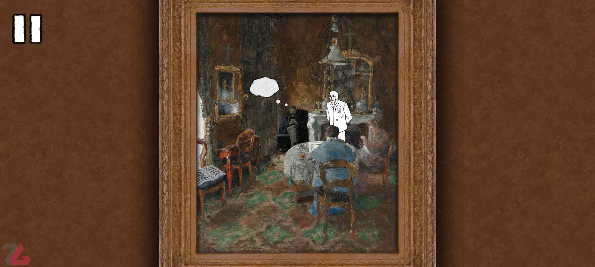 قسمتی از بخش دوم بازی Please Touch The Artwork 2