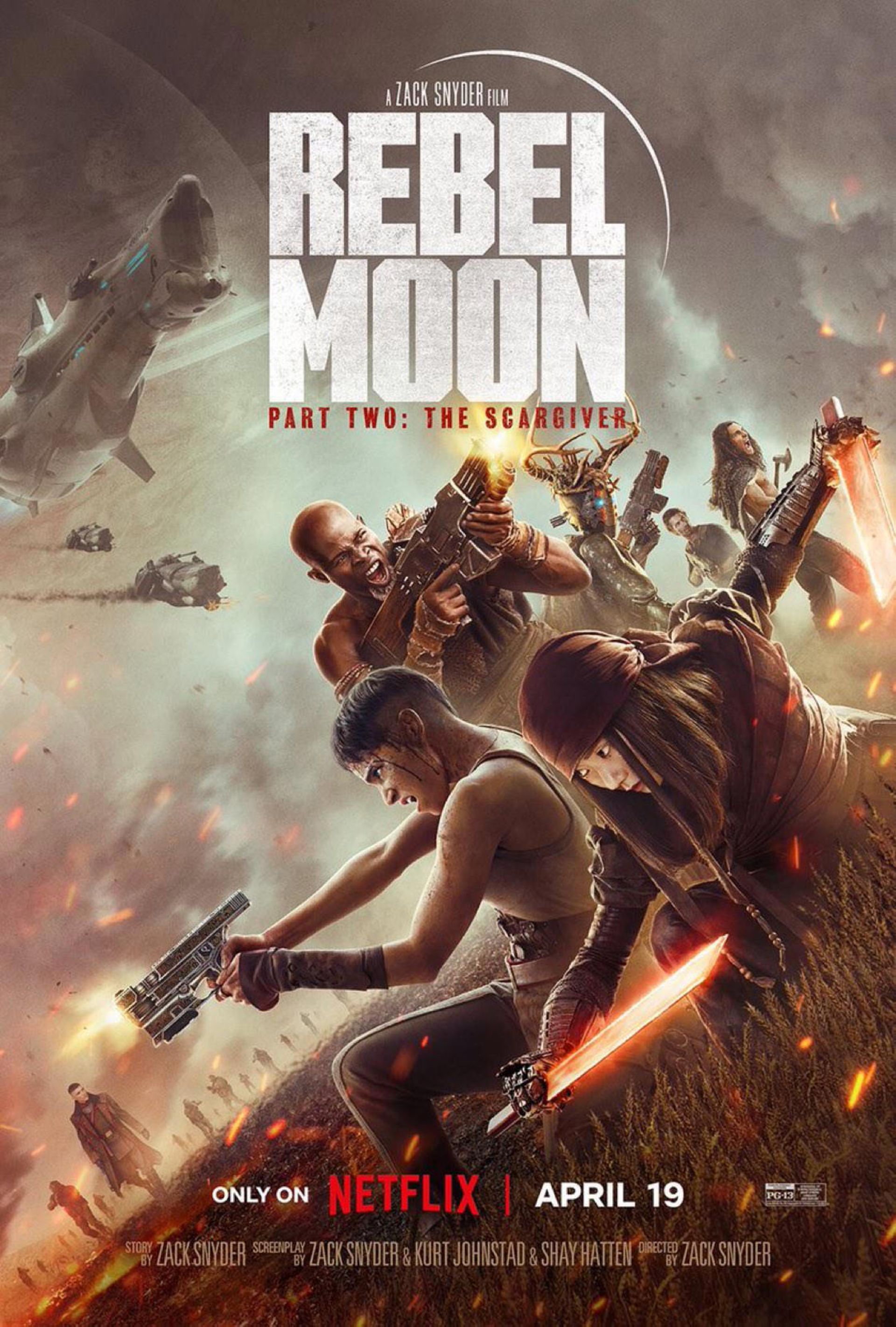 پوستر فیلم Rebel Moon Part Two: The Scargiver 