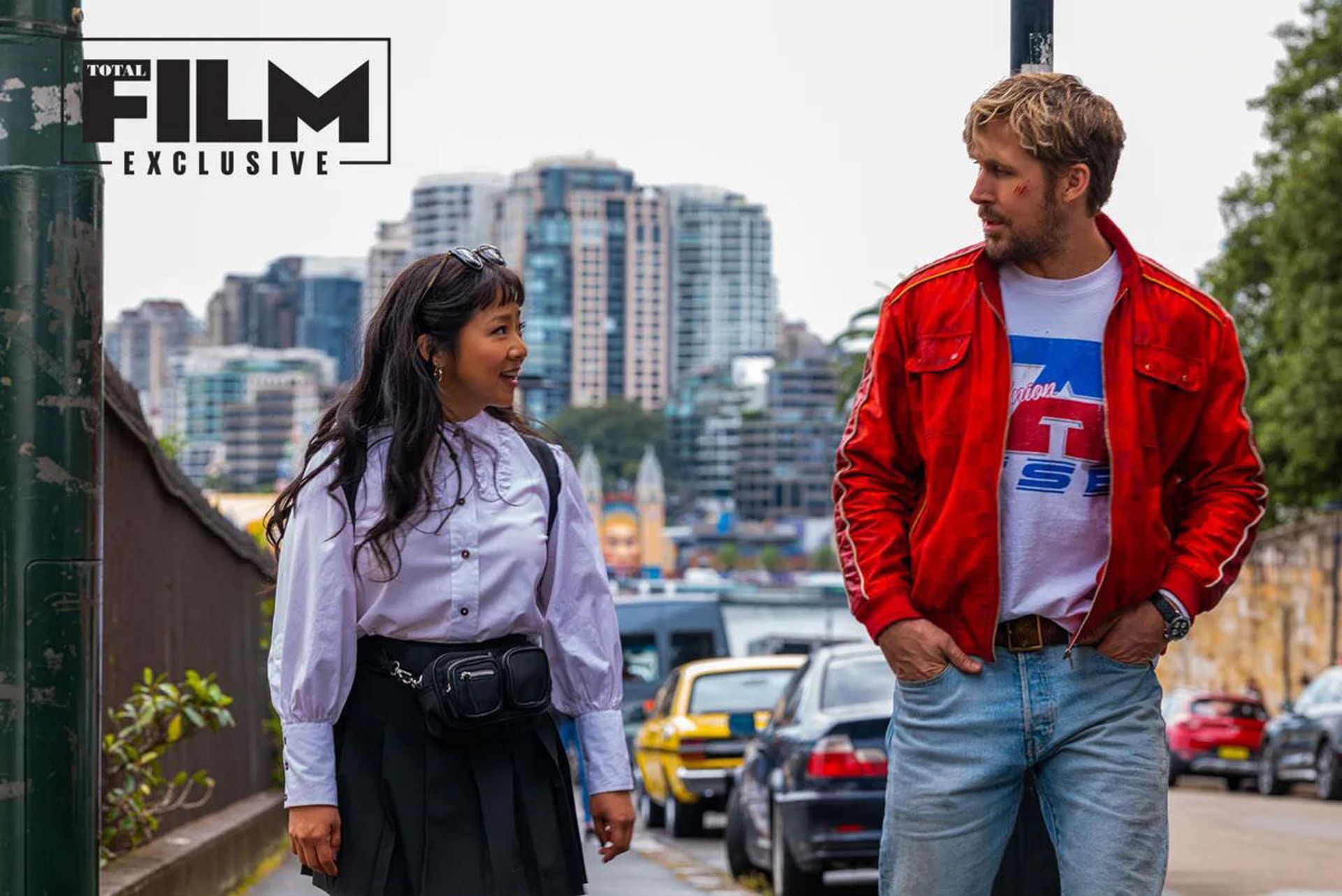 رایان گاسلینگ و استفانی هسو در فیلم The Fall Guy