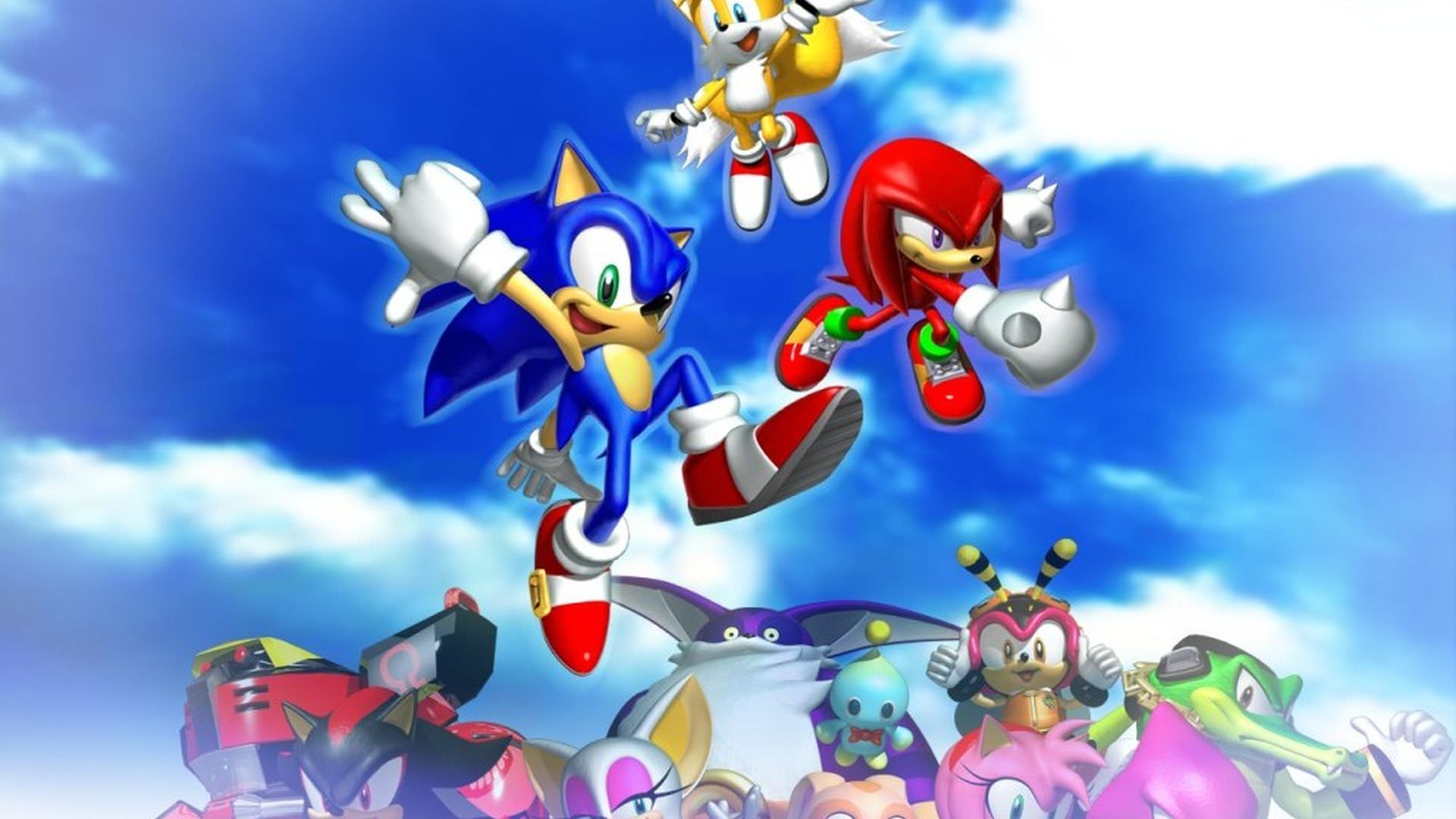 رقابت سونیک و دوستان در بازی Sonic Heroes 