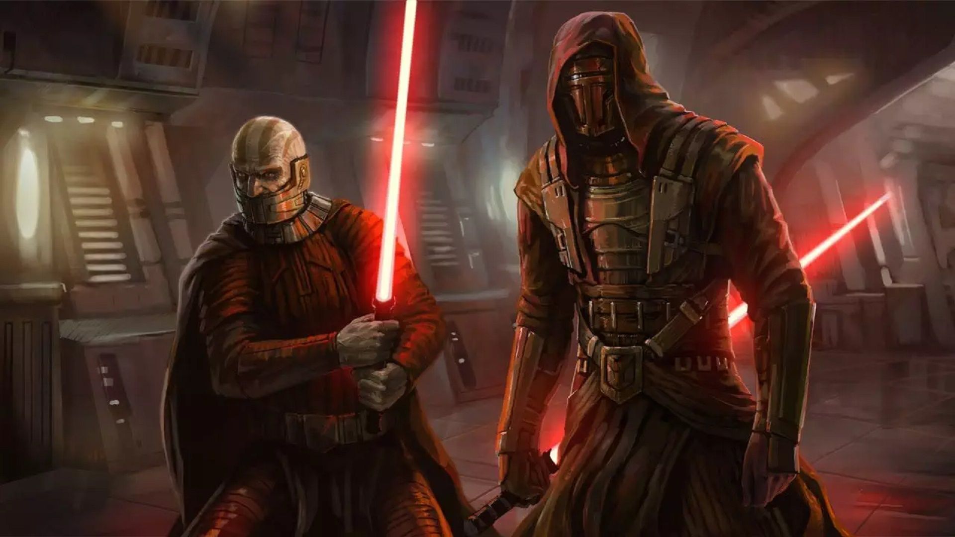 دو شوالیه در بازی Star Wars: Knights of the Old Republic – Remake