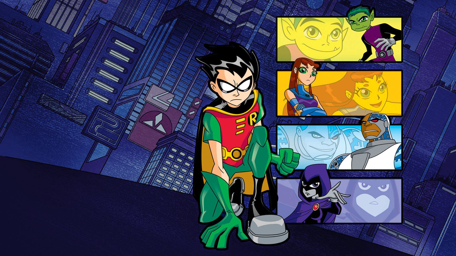 پوستر انیمیشن Teen Titans