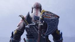 کریتوس از نمای پشت در بازی God Of War