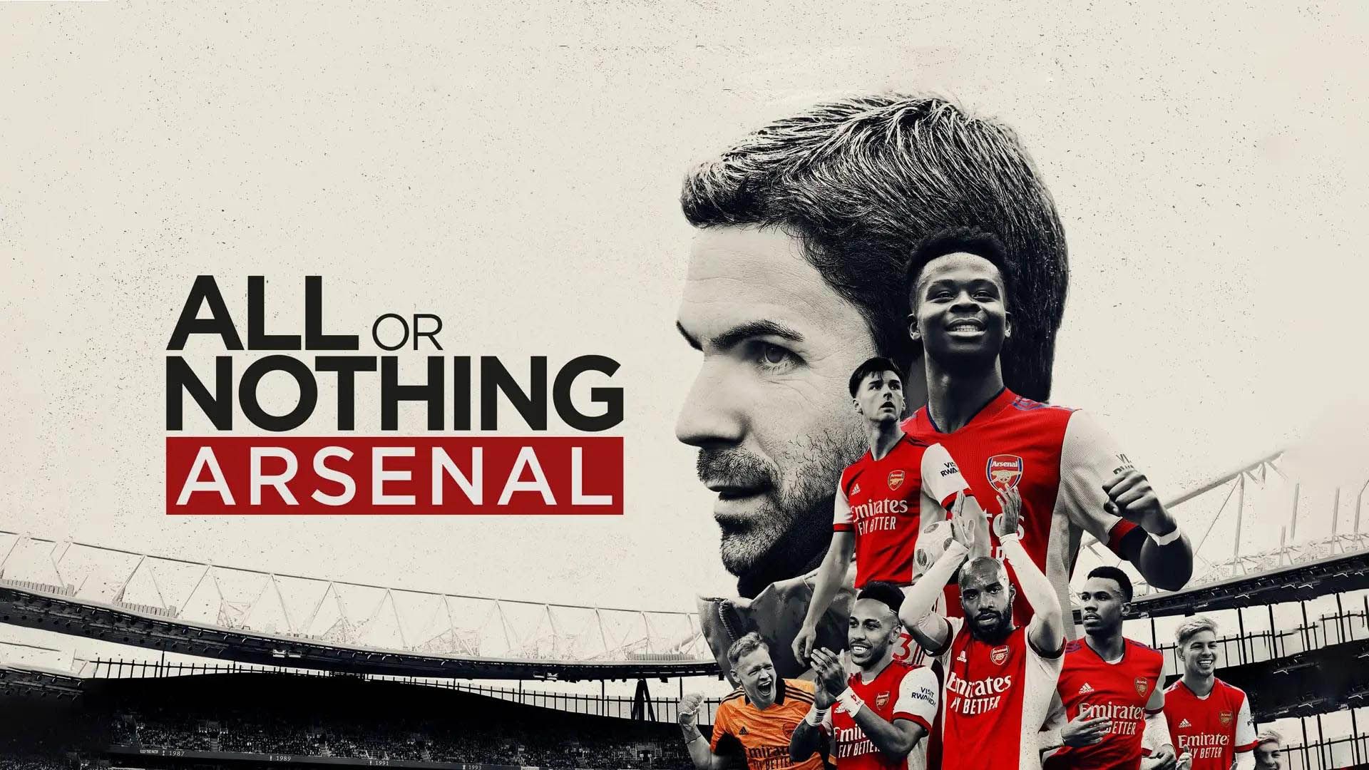 مستند سریالی all or nothing با محوریت تیم آرسنال