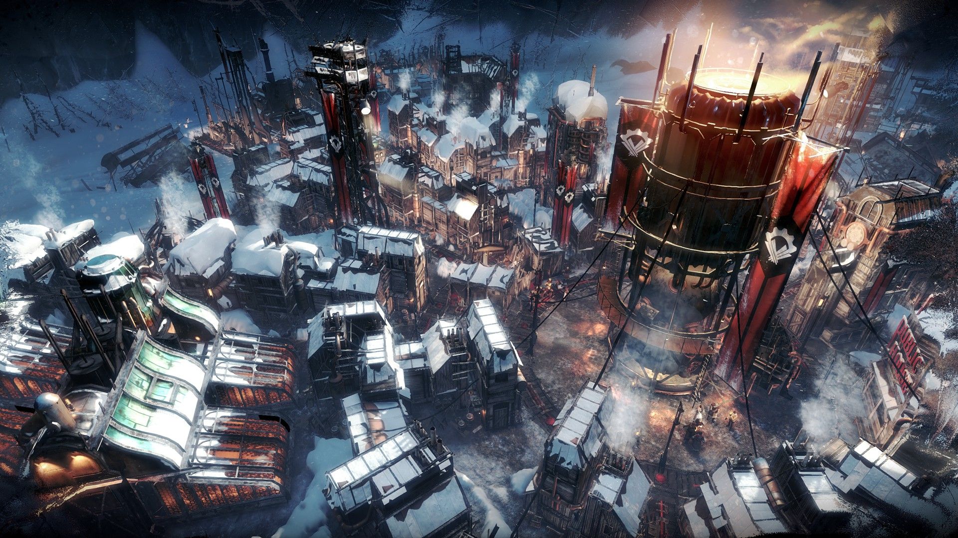 محیط بازی Frostpunk