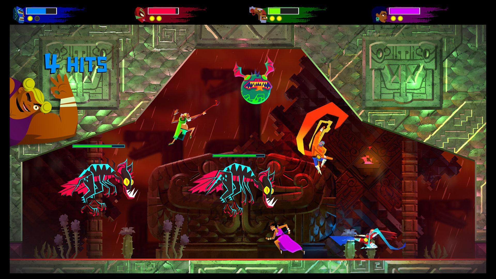 گیم پلی بازی Guacamelee! 2