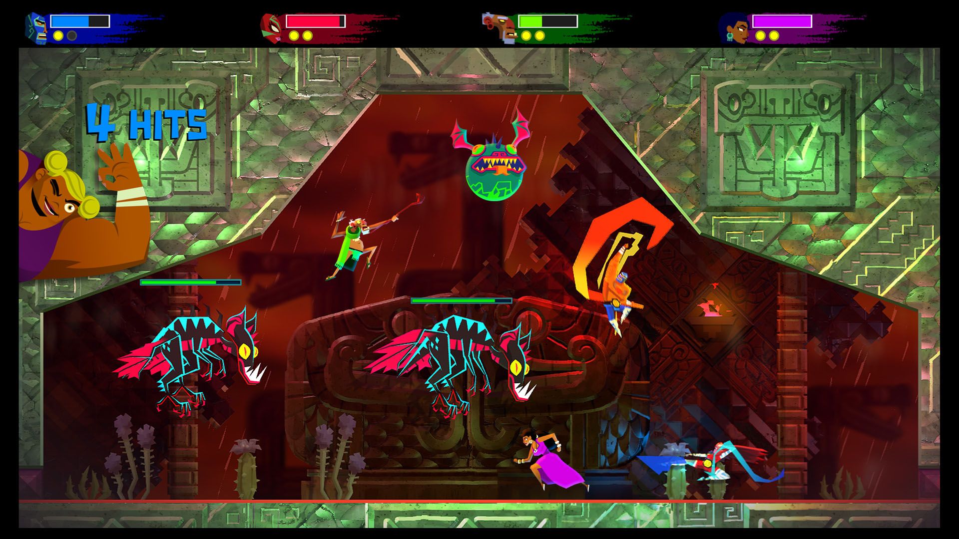 گیم پلی بازی Guacamelee! 2