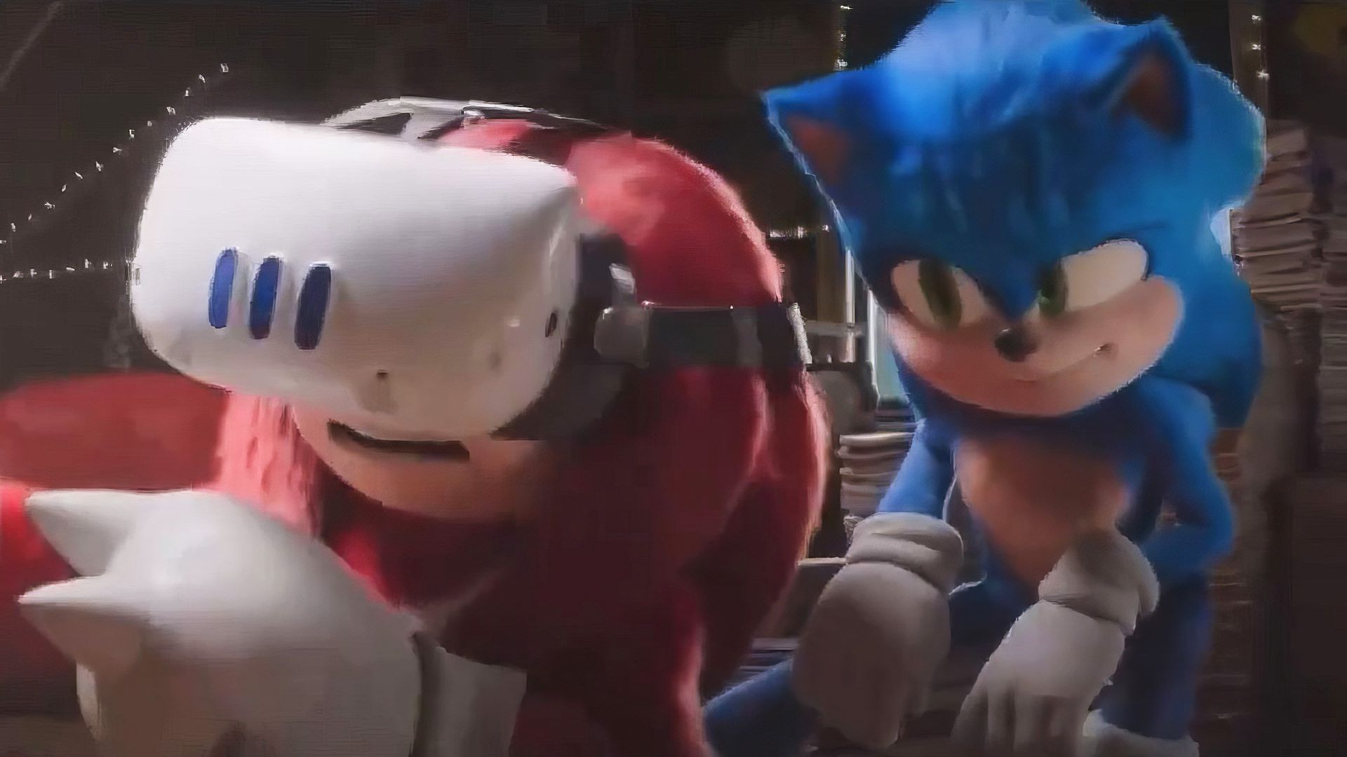تفریح سونیک و ناکلز با هدست واقعیت مجازی در سریال Knuckles 