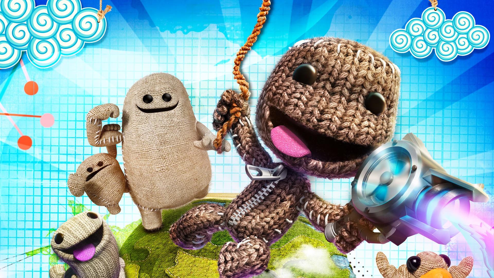 پوستر بازی LittleBigPlanet 3 با حضور سک‌بوی و دیگر شخصیت‌ها