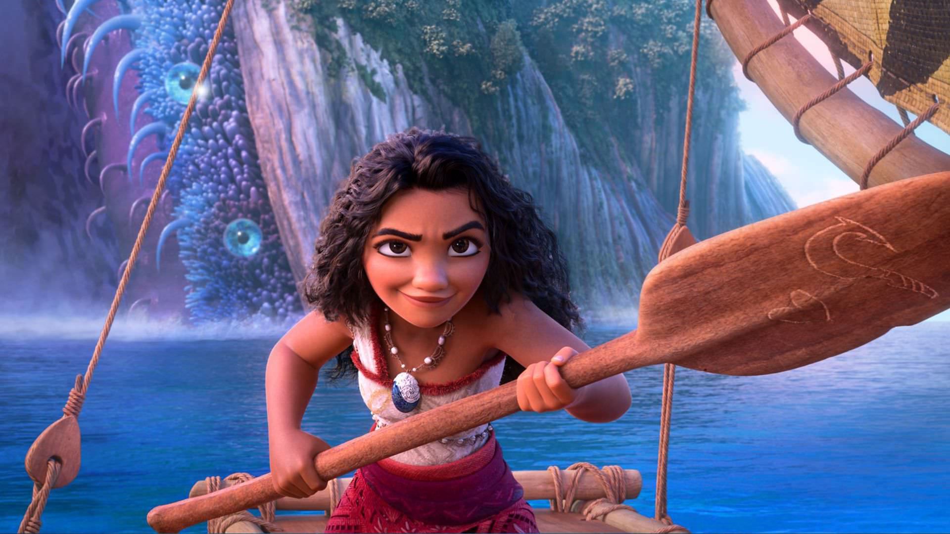 موآنا بزرگ شده در انیمیشن Moana 2