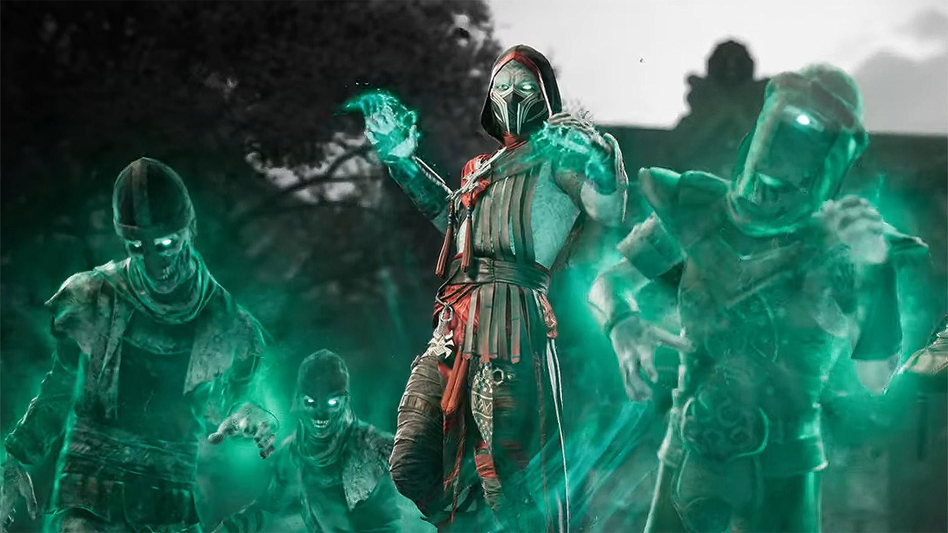 ارمک درکنار ارواح در بازی Mortal Kombat 1