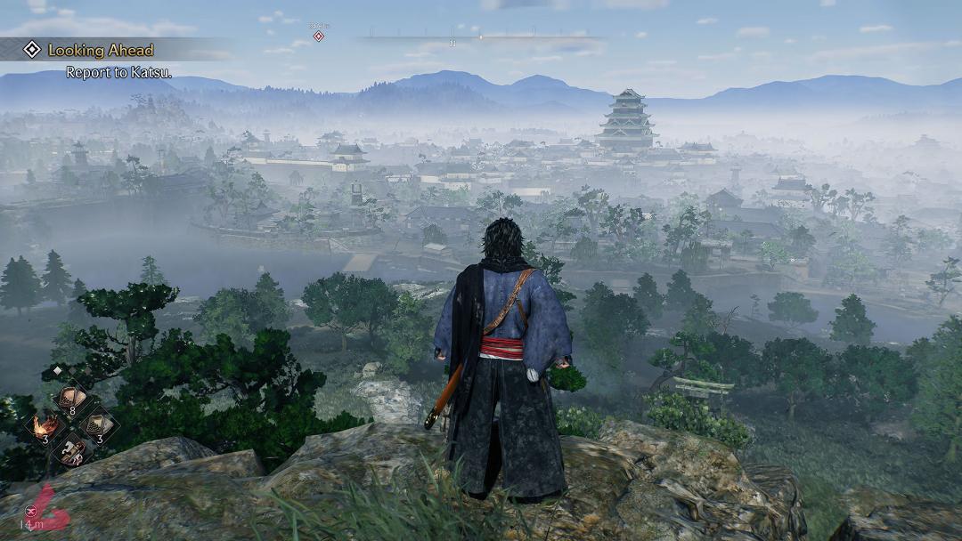 چشم انداز منطقه یوکوهاما در Rise of the Ronin