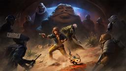 محاصره شدن شخصیت اصلی توسط دشمنان در بازی Star Wars Outlaws 