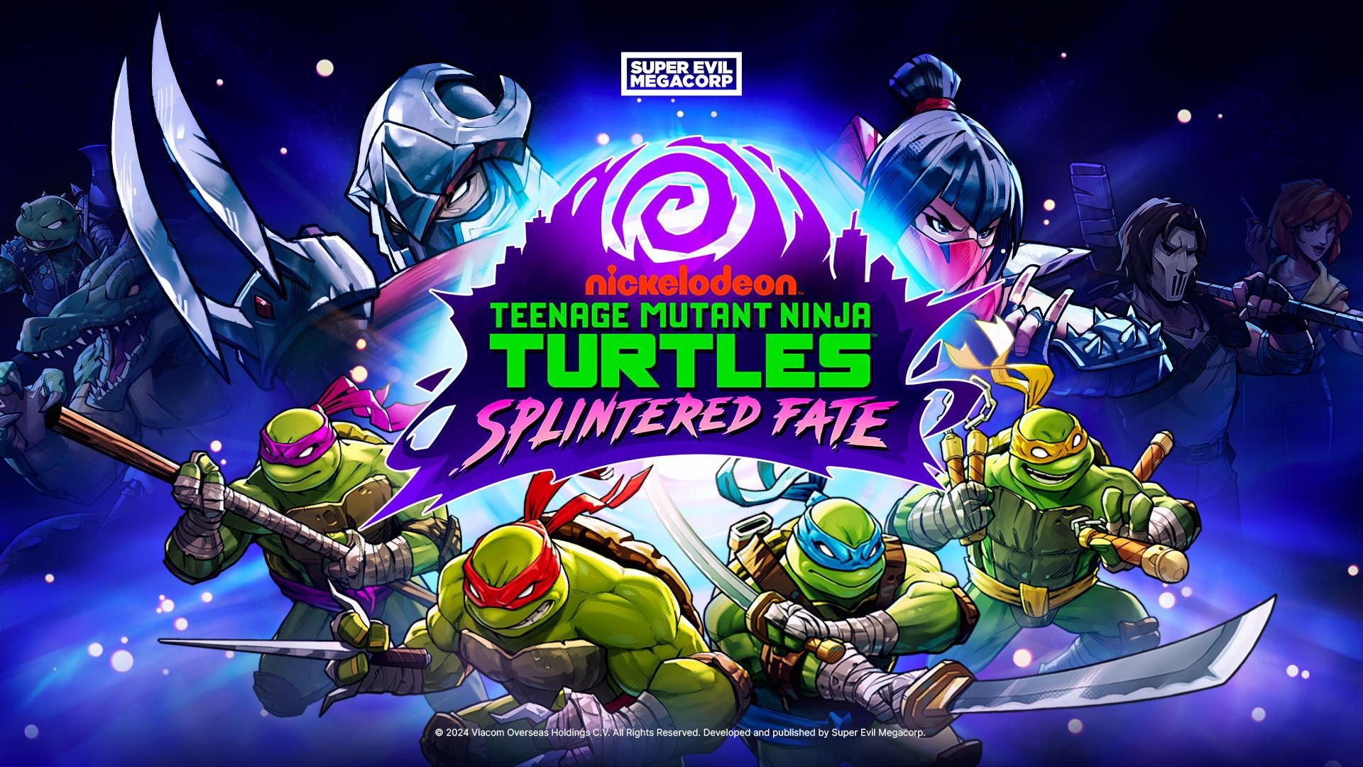 پوستر بازی Teenage Mutant Ninja Turtles: Splintered Fate