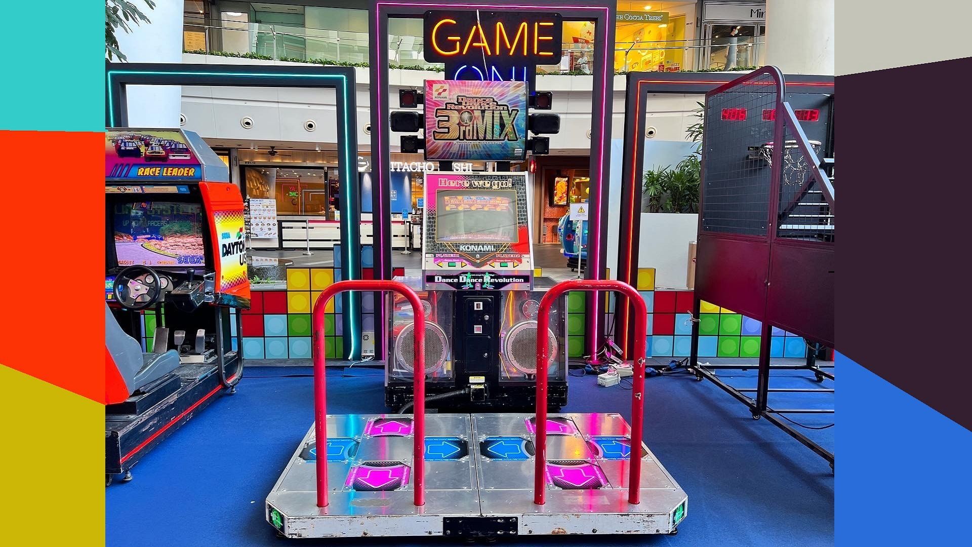 ddr dance dance revolution  ماشین رقص پلتفرم بازی