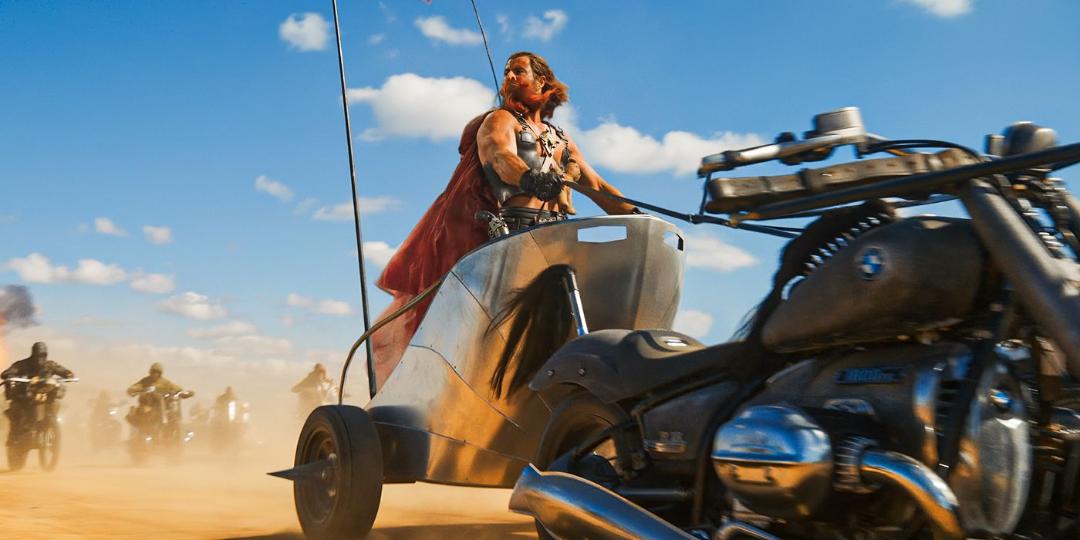 کریس همسورث در نقش دمنتوس در فیلم Furiosa: A Mad Max Saga 