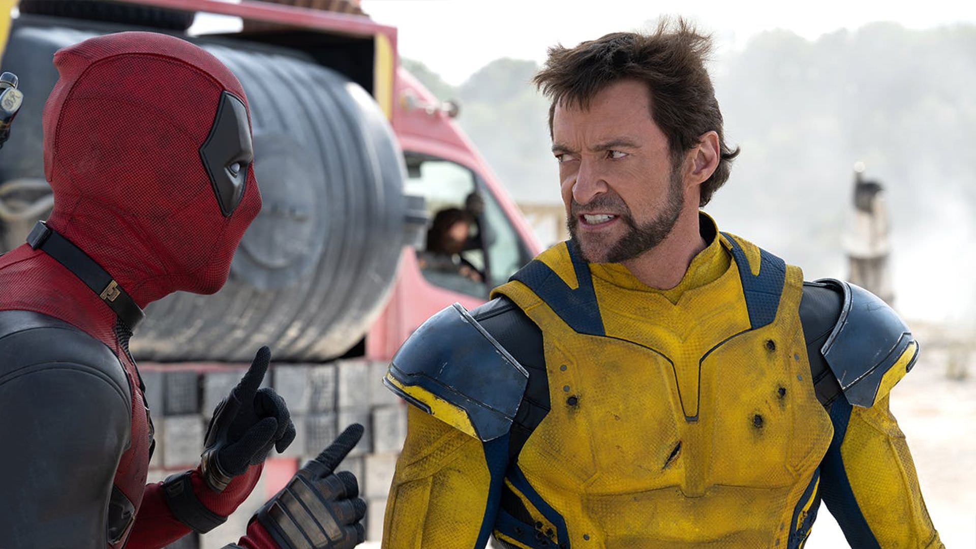 بحث کردن ددپول و ولورین در فیلم Deadpool and Wolverine