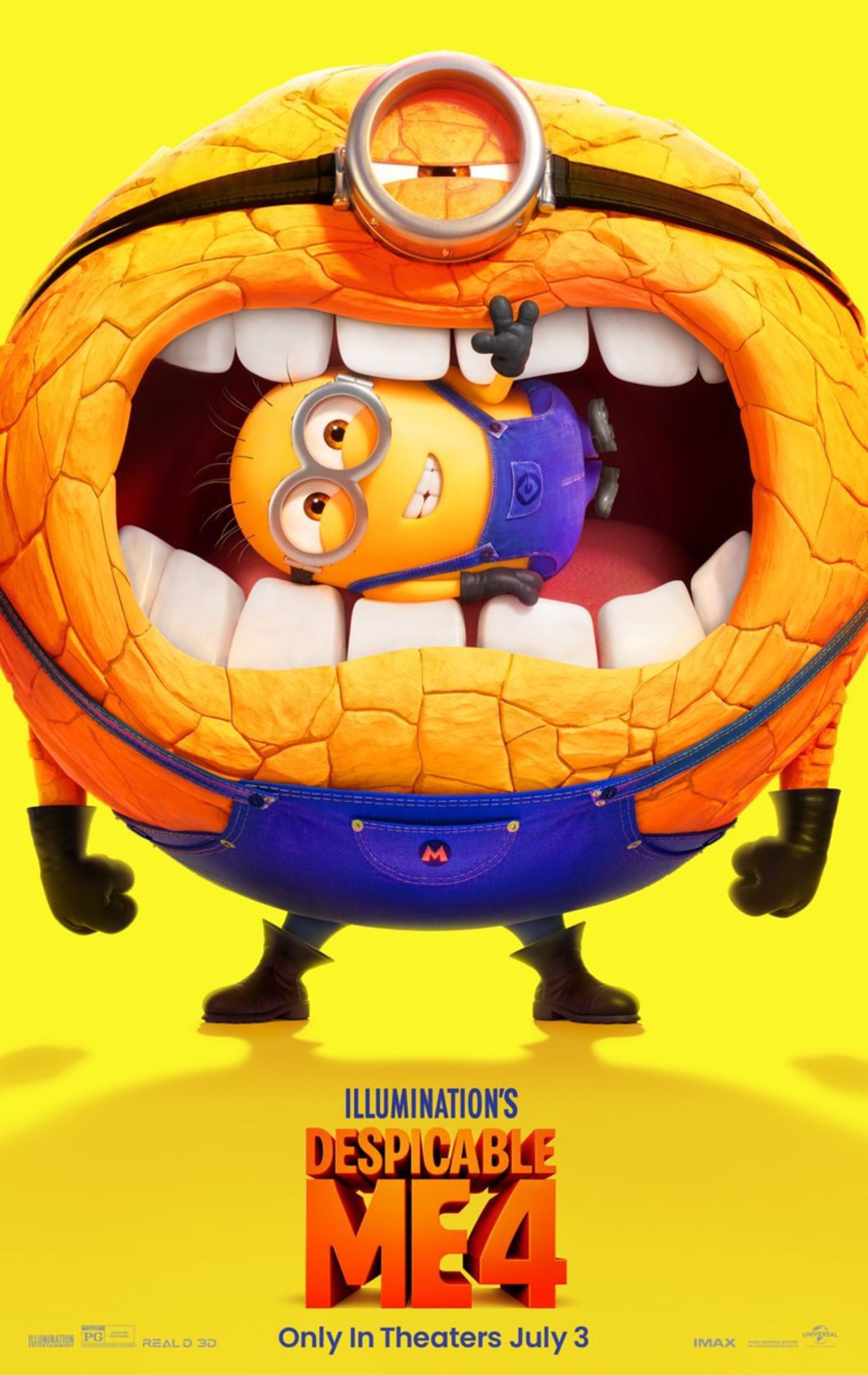 پوستر جدید انیمیشن Despicable Me 4