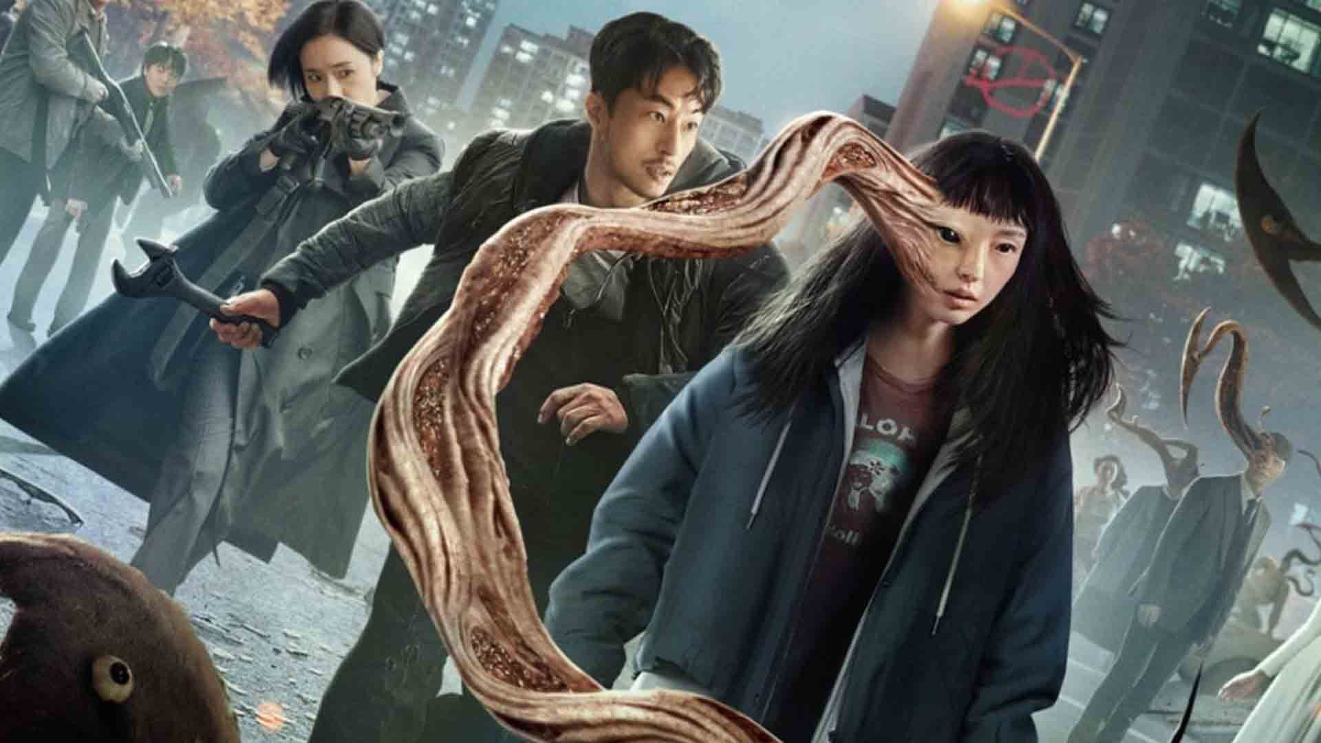 تمام شخصیت‌های اصلی سریال Parasyte: The Grey در کنار هم