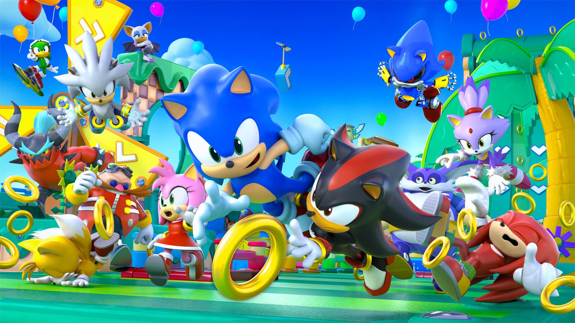 شرکت در رقابت‌های بتل رویال با سونیک در بازی Sonic Rumble 