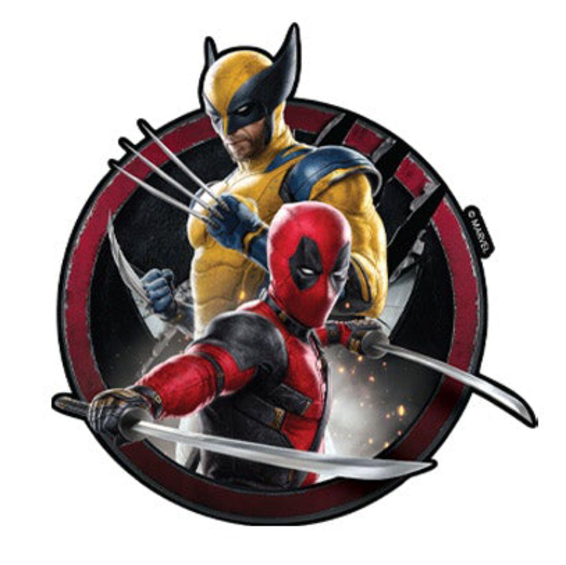 تصوير هنری ددپول و ولورین در فیلم Deadpool and Wolverine 