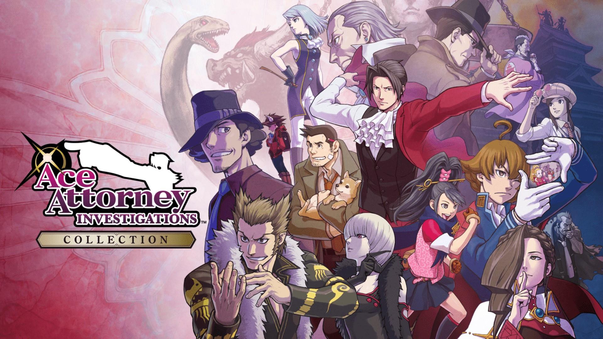 گردهم‌آیی کاراکترهای بازی Ace Attorney Investigations Collection