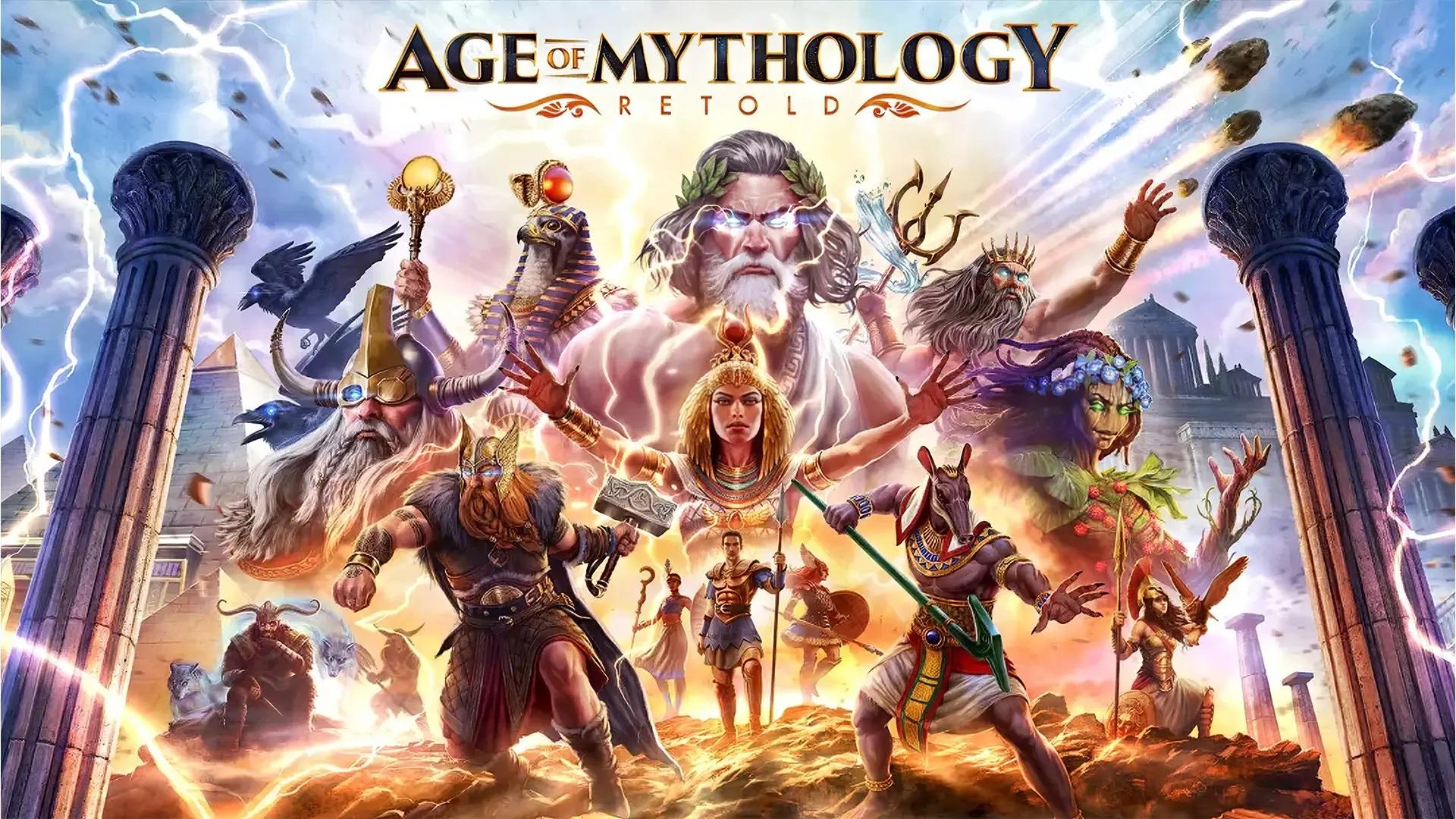 پوستر بازی Age of Mythology: Retold