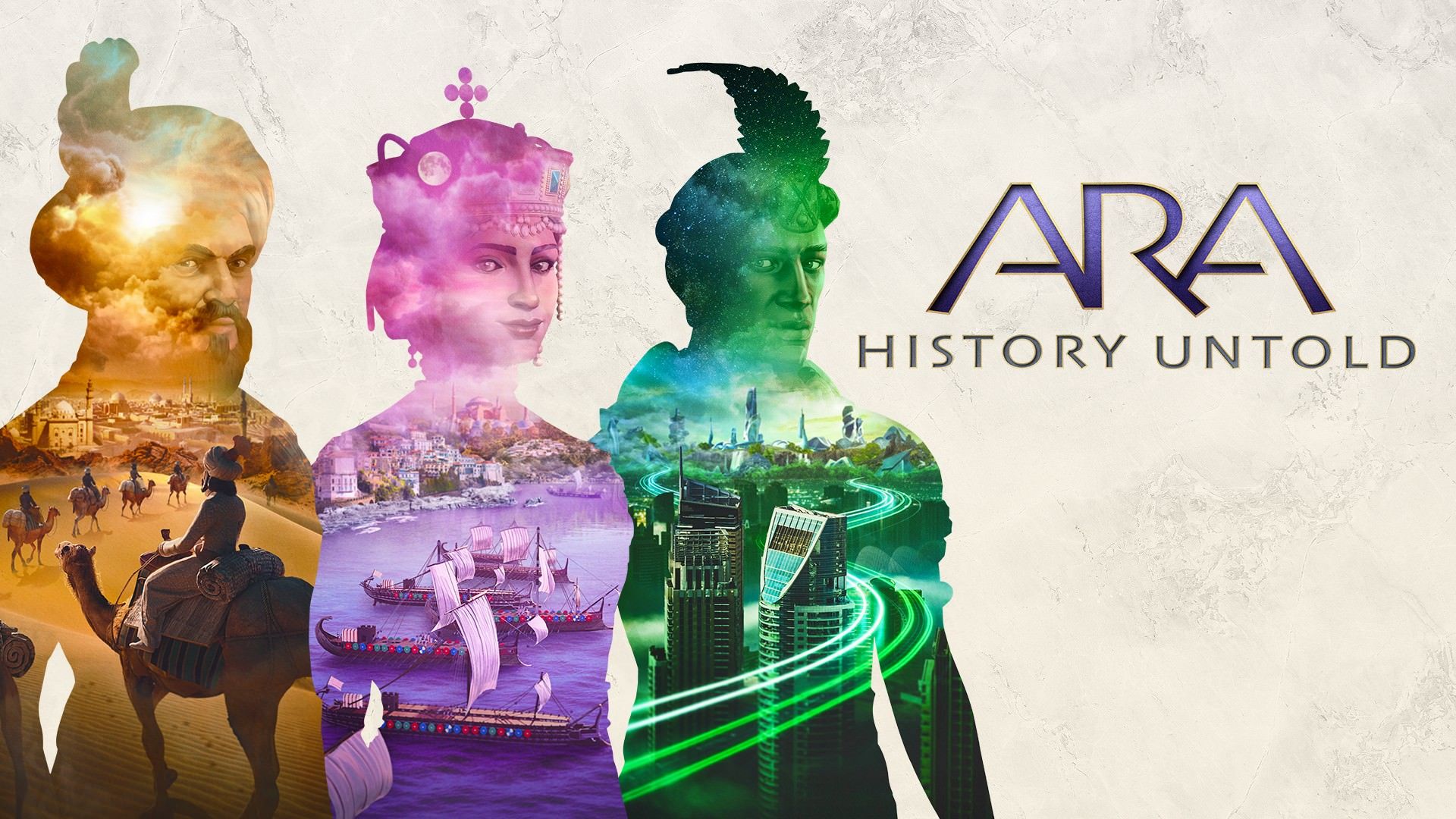 پادشاهان مشهور تاریخ در پوستر بازی Ara: History Untold