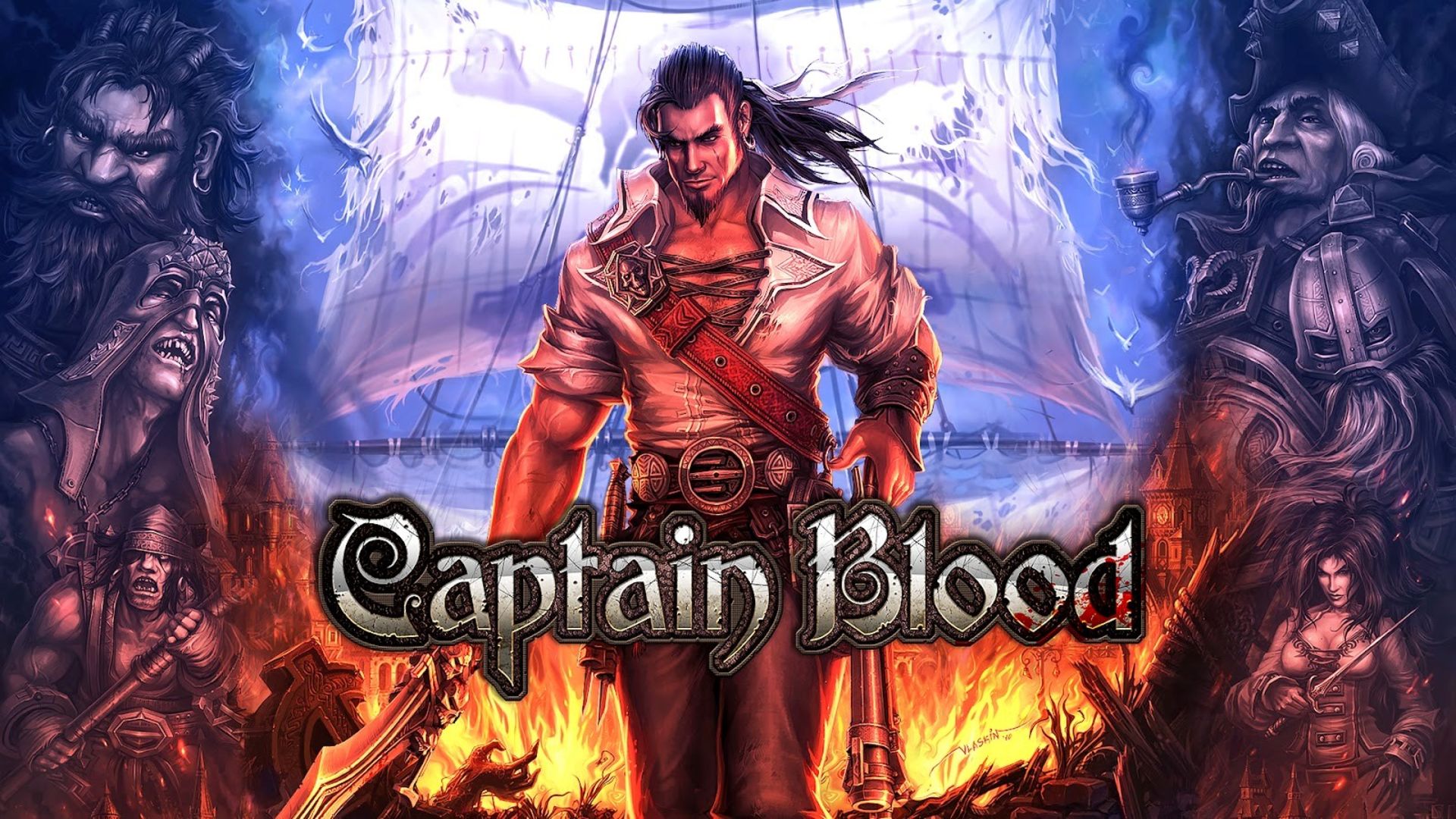 پوستر بازی Captain Blood