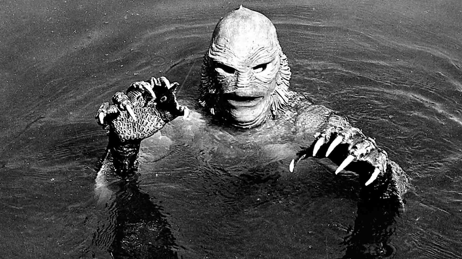 هیولایی ترسناک و باستانی در فیلم Creature from the Black Lagoon