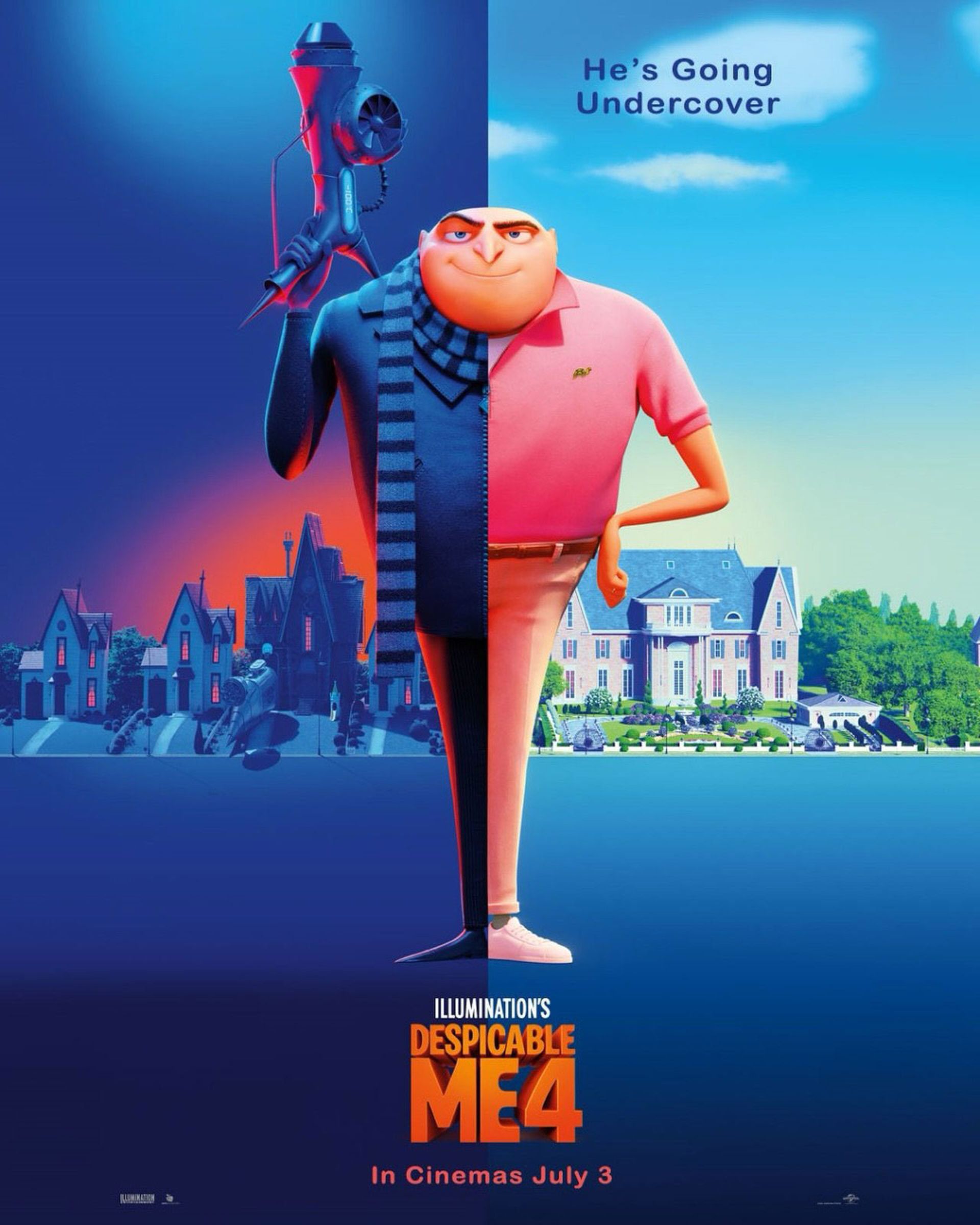 پوستر انیمیشن Despicable Me 4 