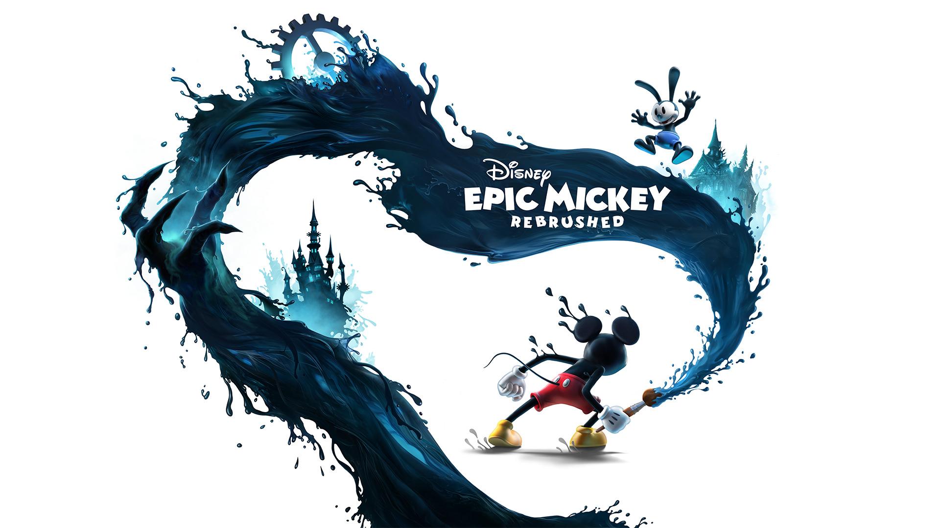 استفاده از قلم رنگی توسط میکی موس در بازی Disney Epic Mickey: Rebrushed