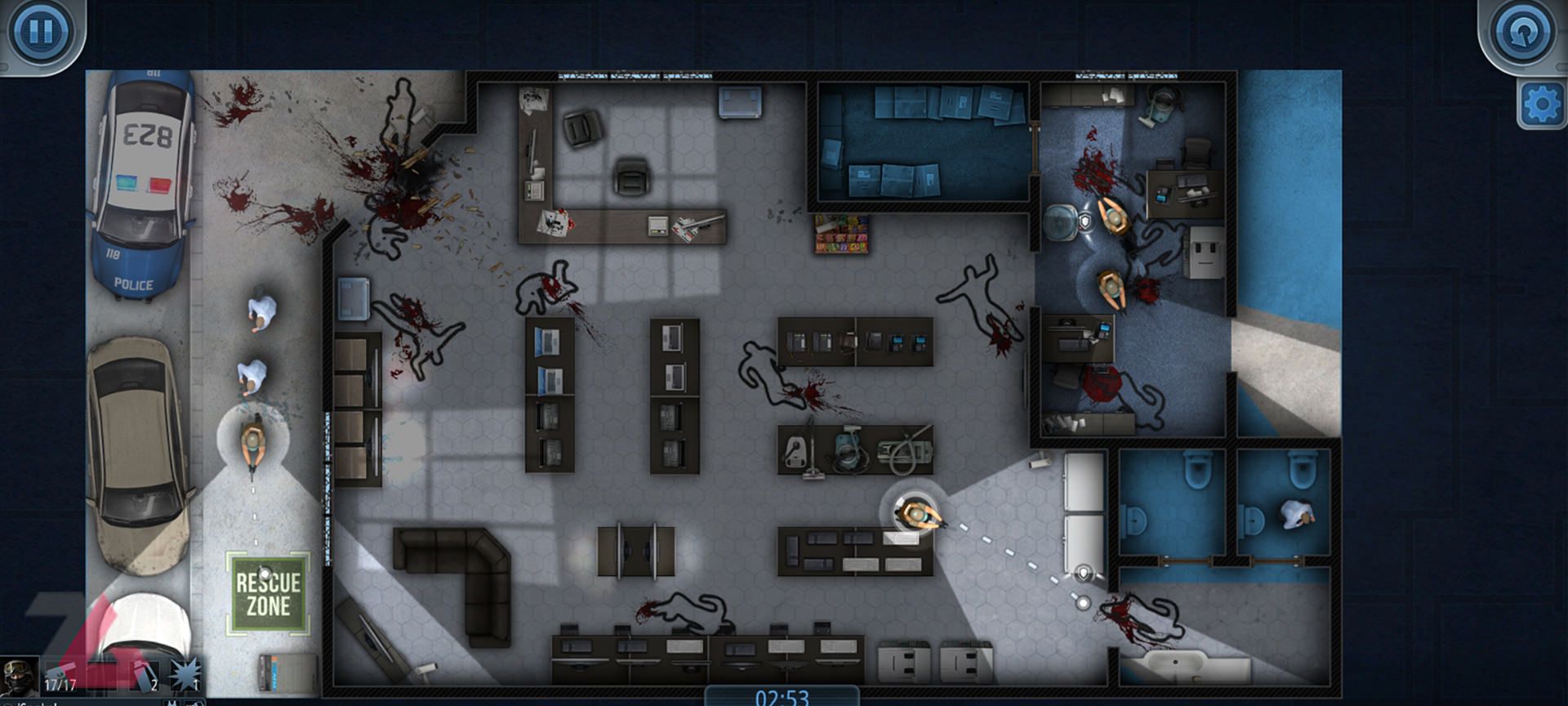 بازی اندروید و آیفون Door Kickers