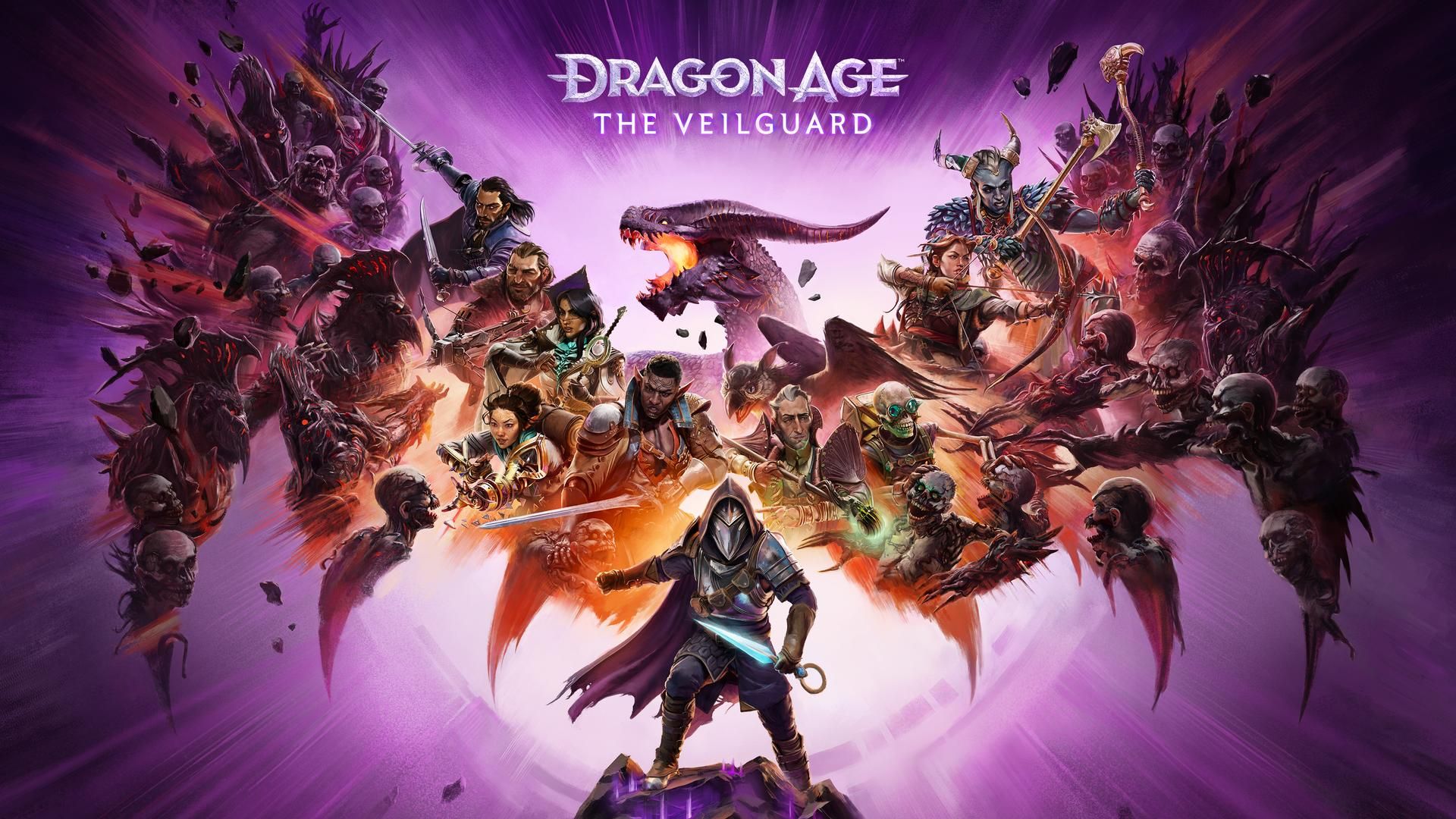 تصویر هنری از شخصیت‌های بازی Dragon Age: The Veilguard