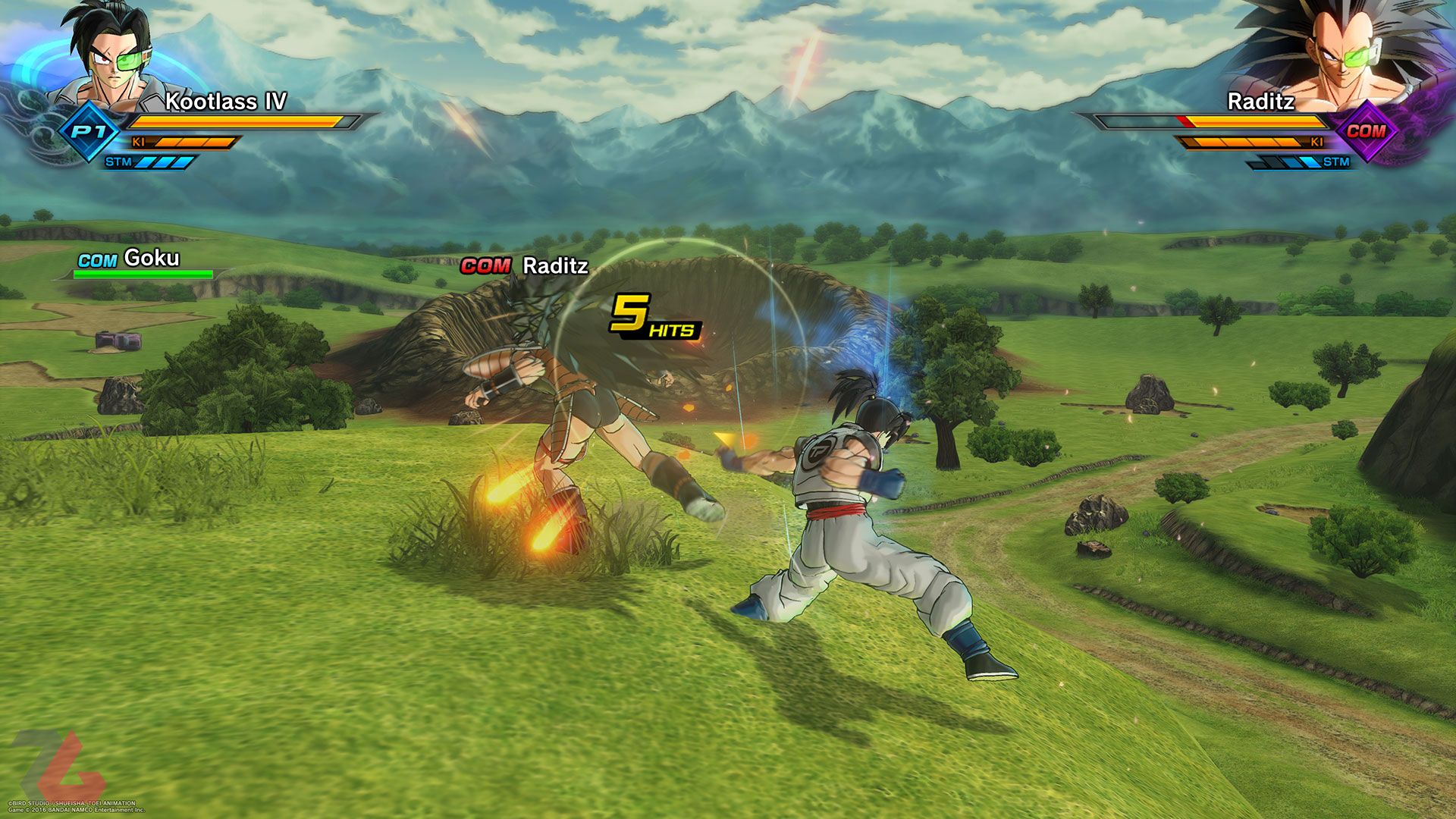 مبارزه با ردیتز در بازی Dragon Ball Xenoverse 2