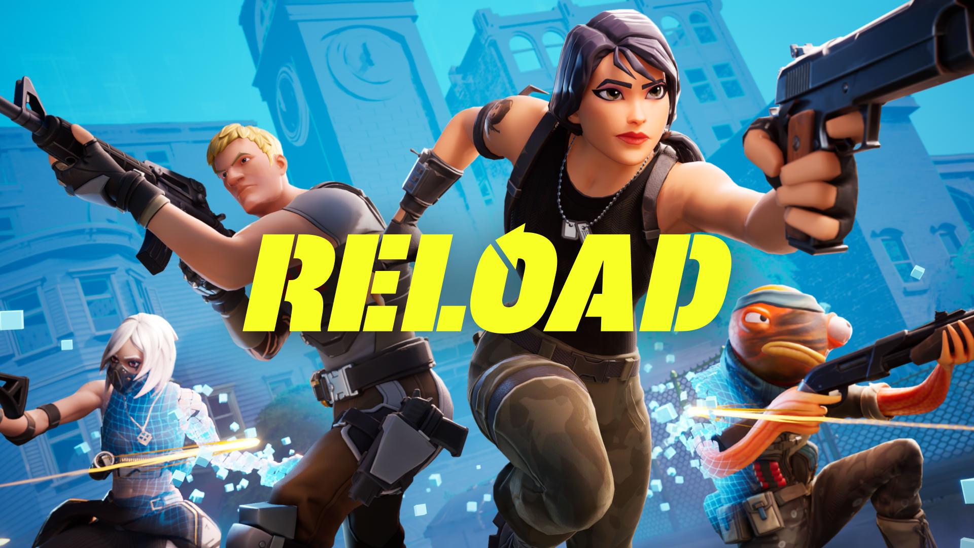 رقابت کاراکترهای فورتنایت در حالت جدید Fortnite Reload