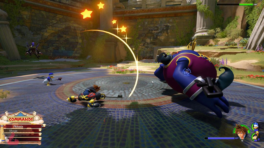 مبارزات در بازی Kingdom Hearts 3