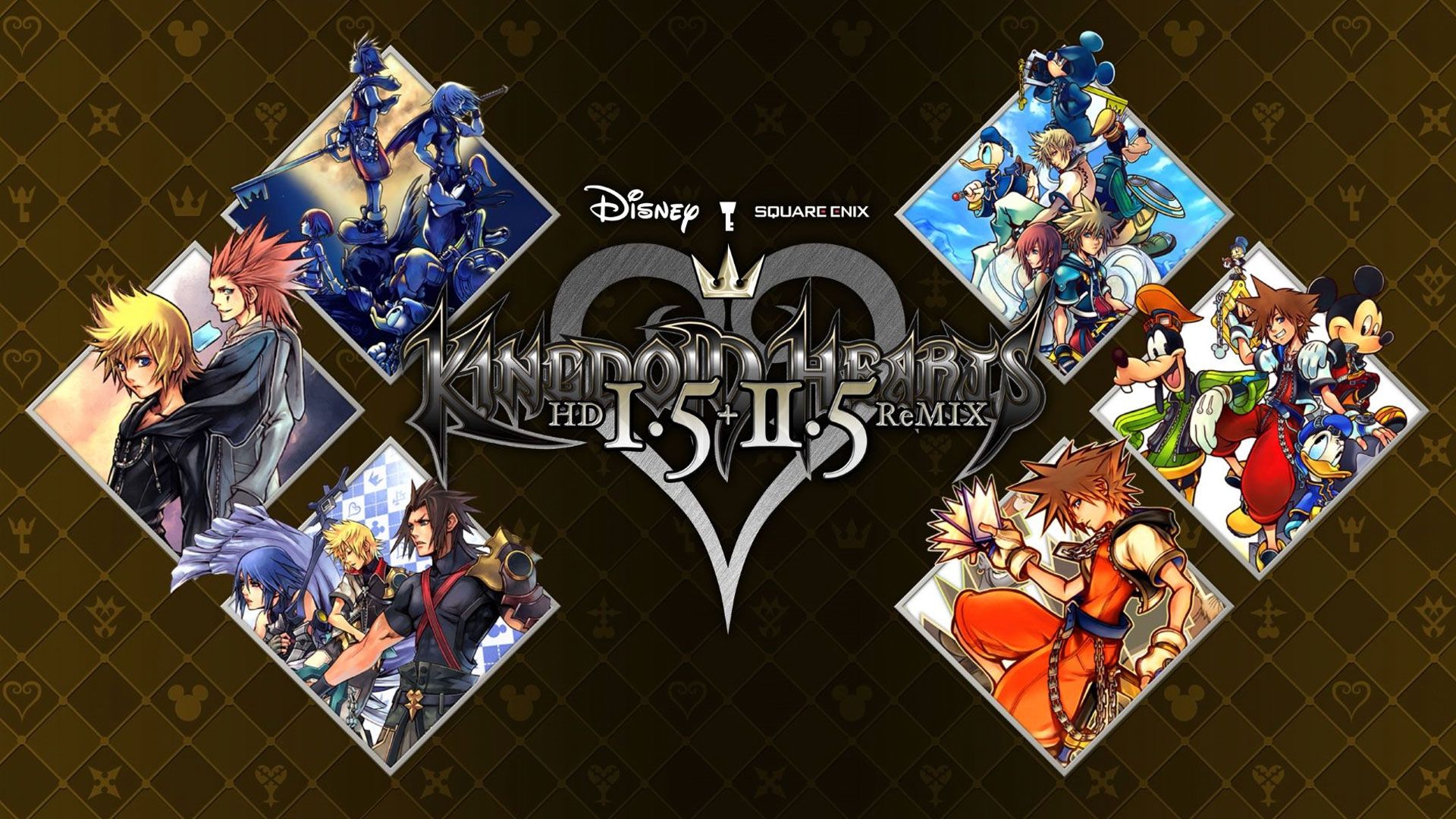 پوستر بازی Kingdom Hearts 1.5 + 2.5 Remix