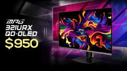 مانیتور MSI MEG 321URX 4K 240Hz OLED