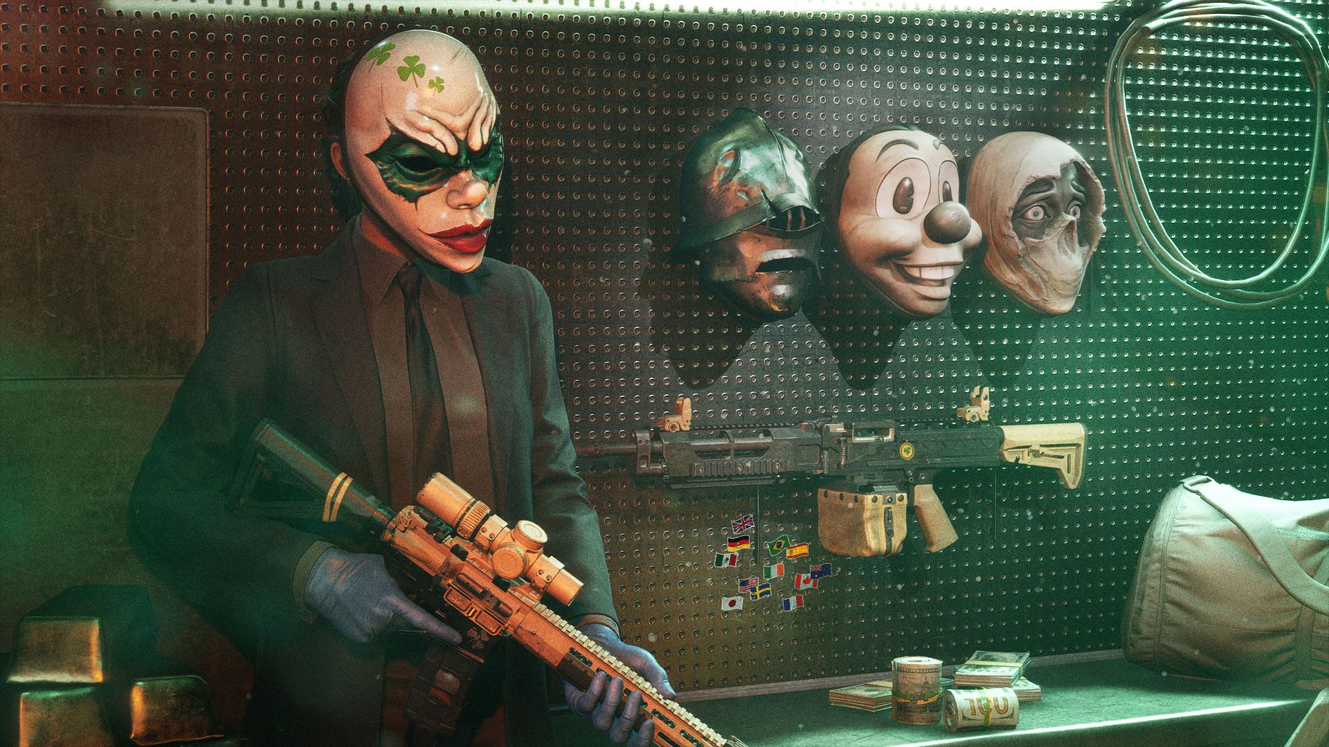 ماسک‌های جدید بازی Payday 3