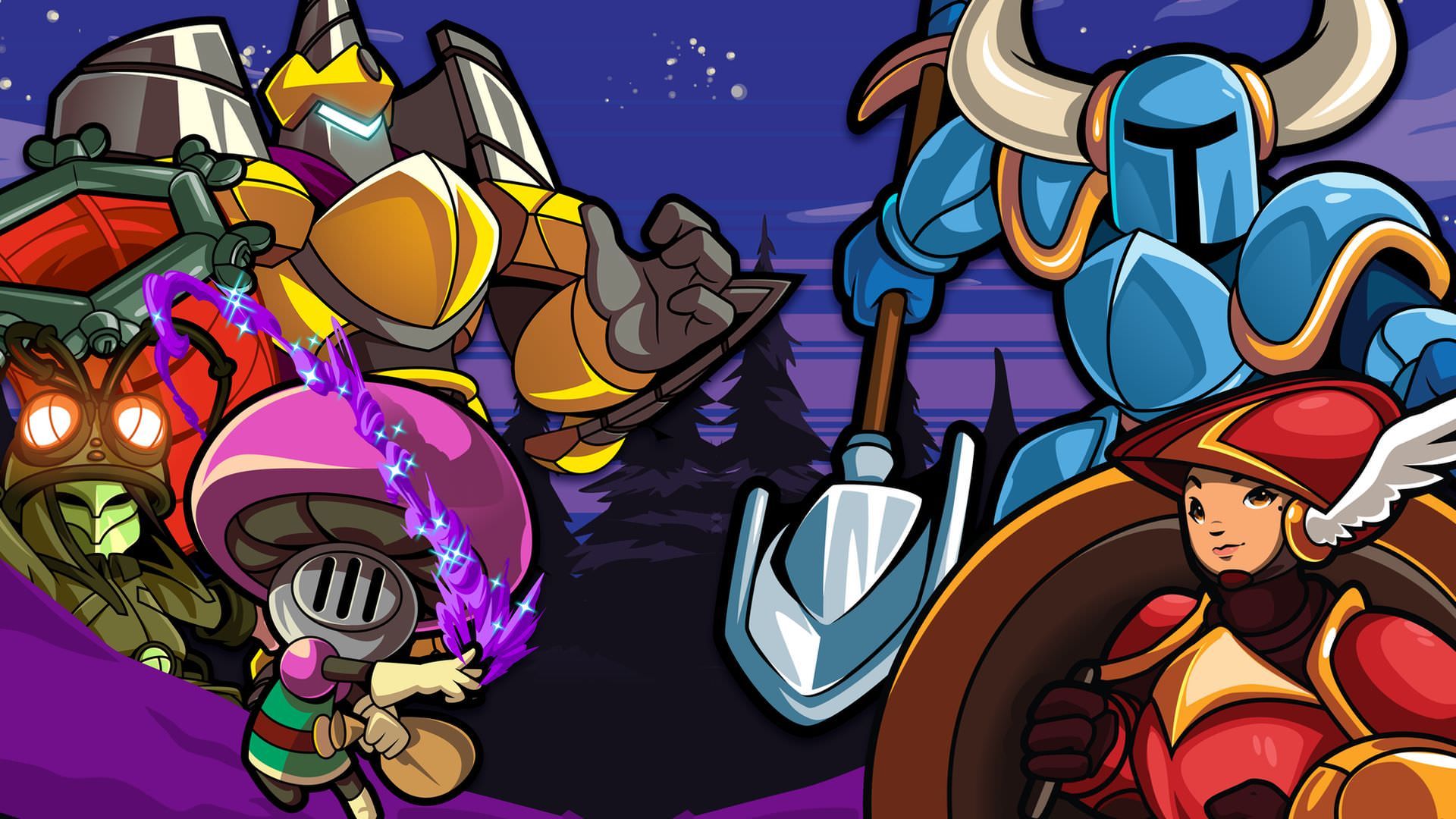 گردهم‌آیی کاراکترهای بازی Shovel Knight Dig 