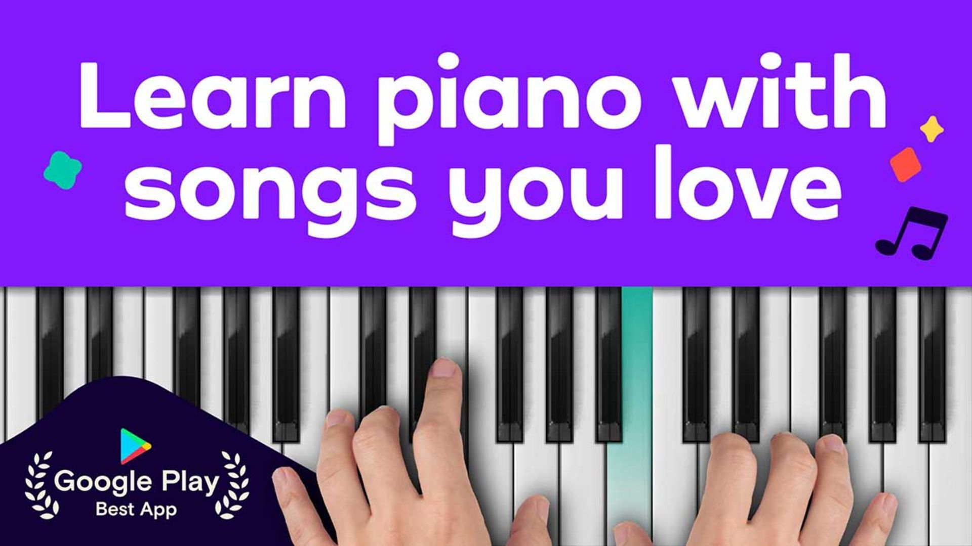 بازی اندروید و آیفون  Simpia: Learn Piano Fast