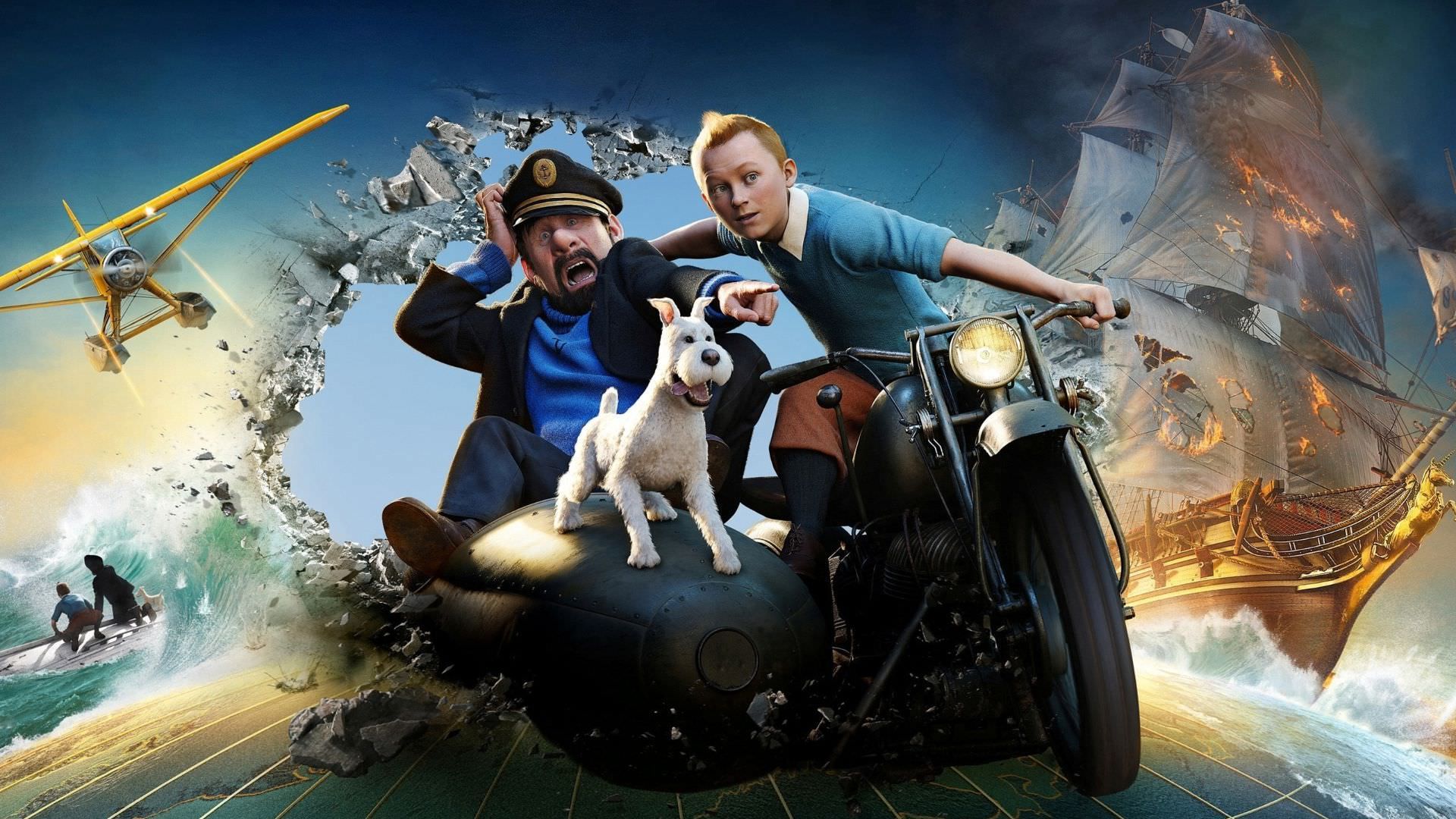 پوستر انیمیشن The Adventures of Tintin 