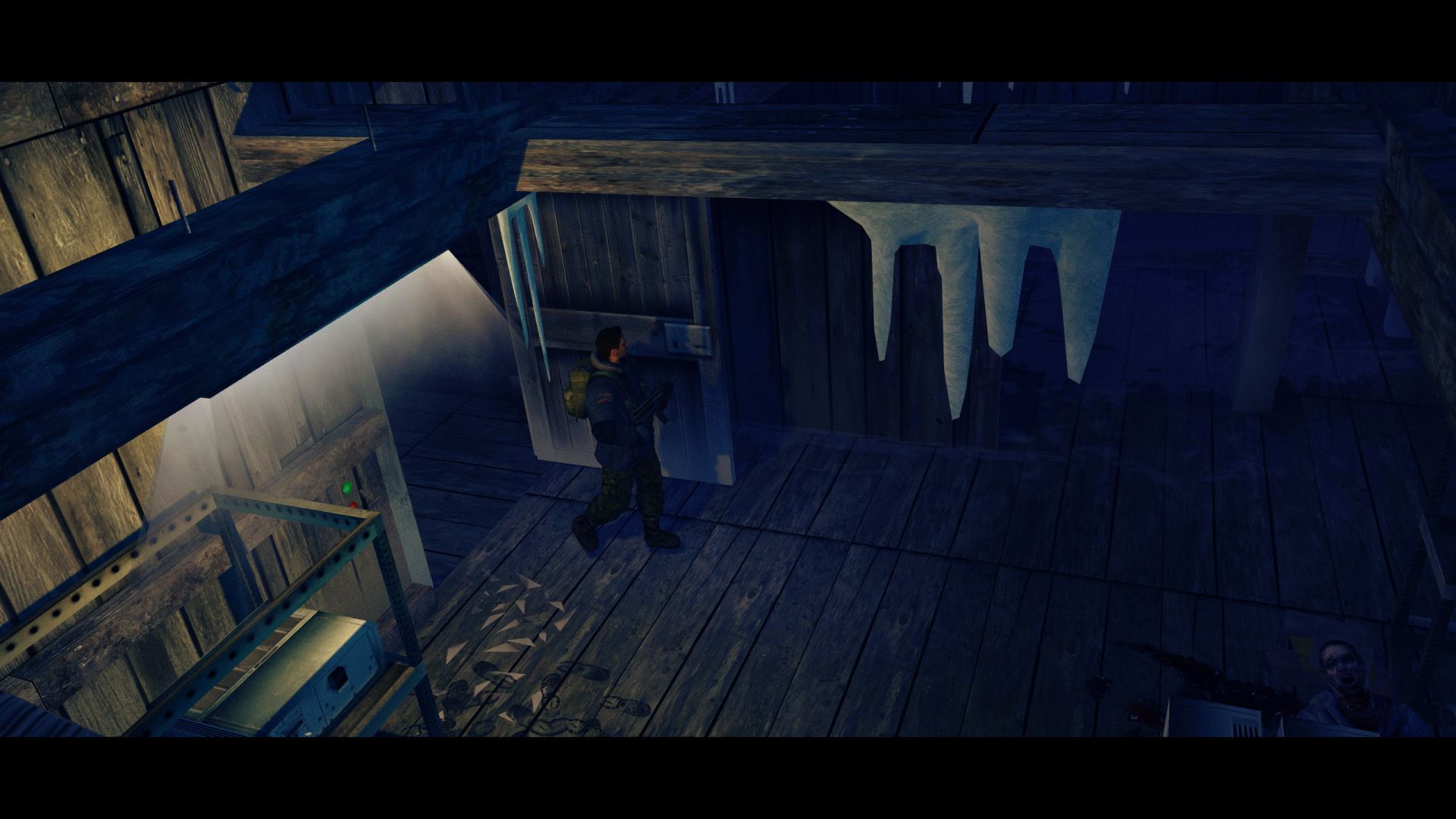 ورود به پایگاه قطبی در بازی The Thing: Remastered