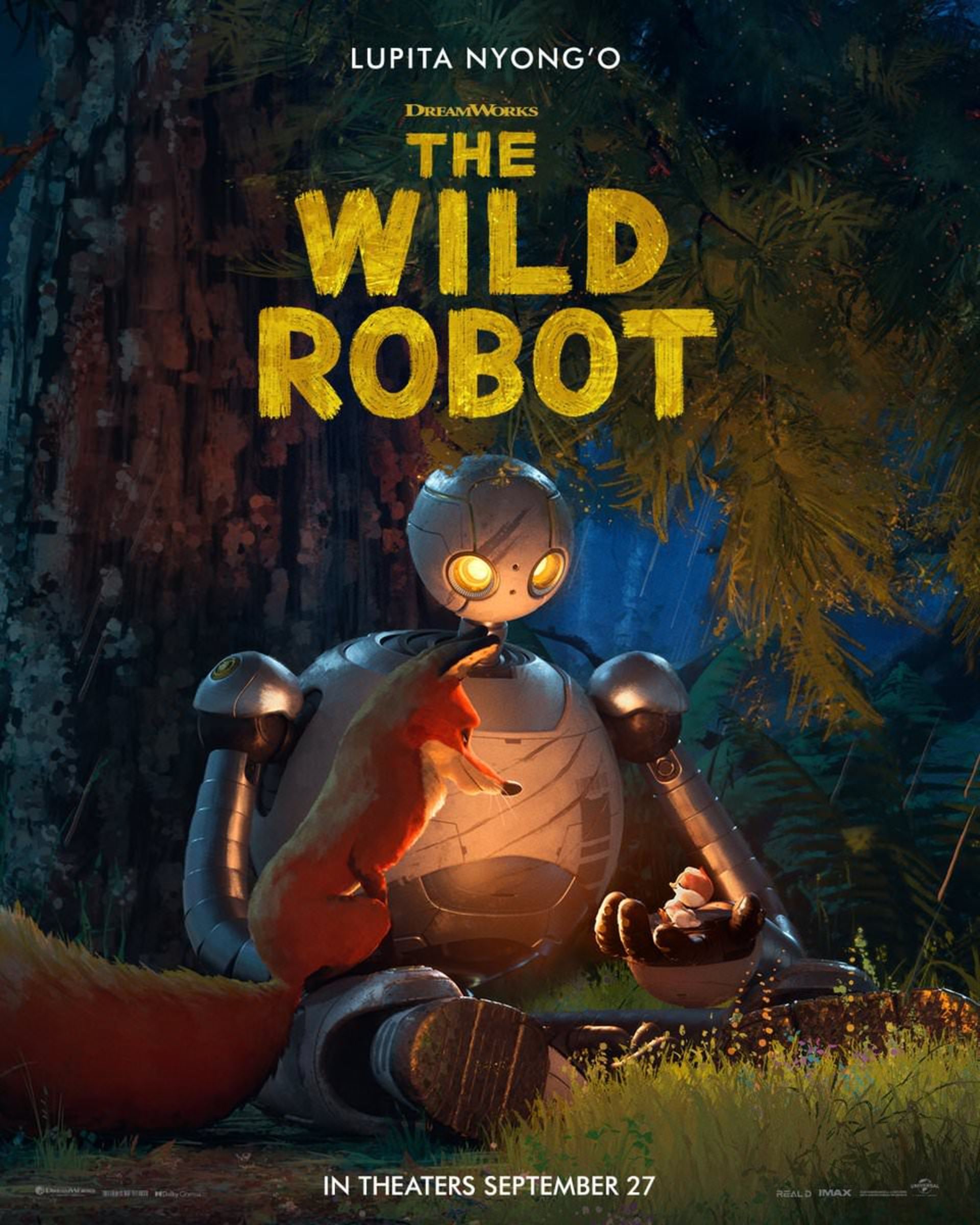 پوستر جدید انیمیشن The Wild Robot 