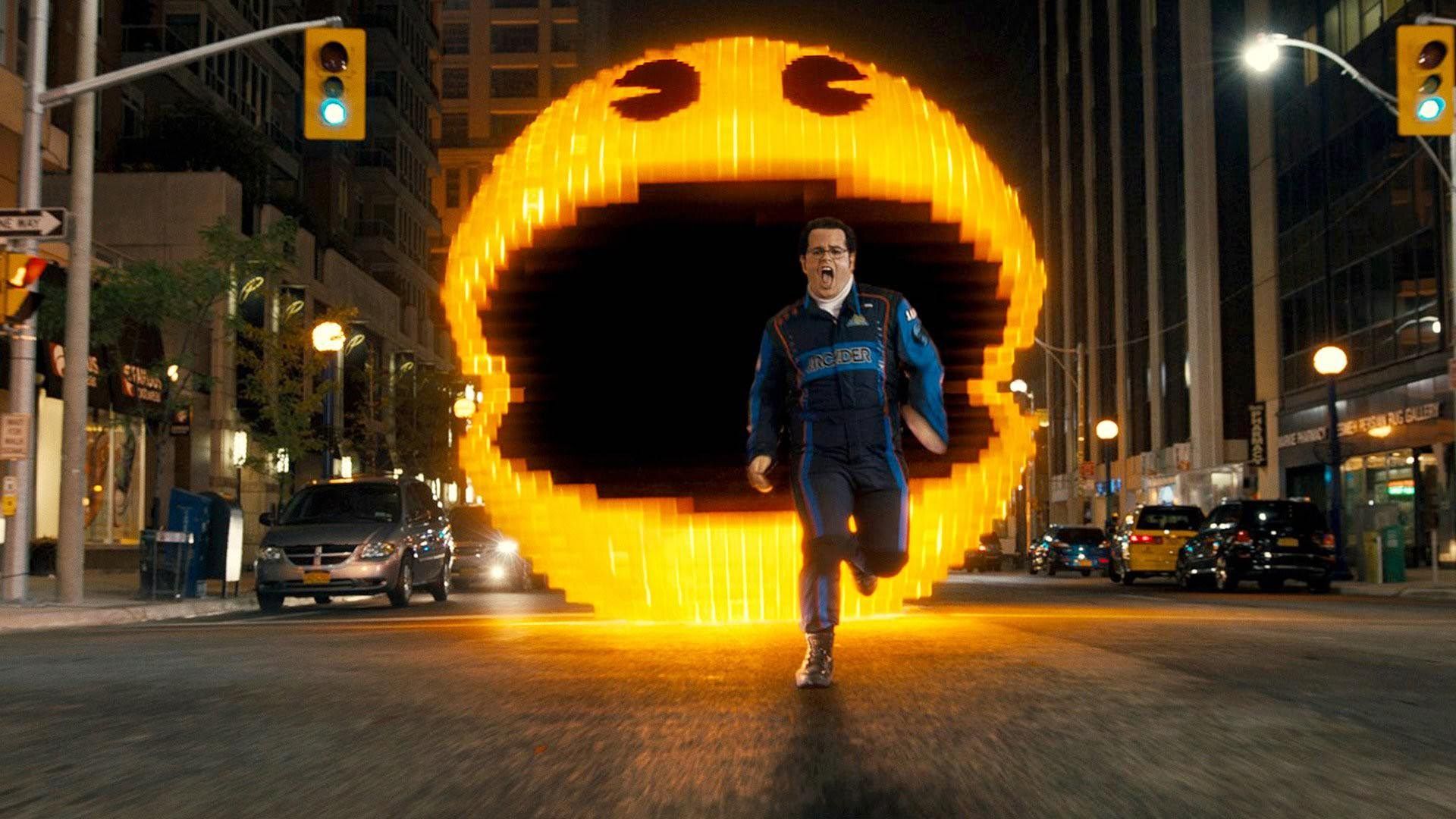 پک من فلیم پیکسلز pixels movie pacman