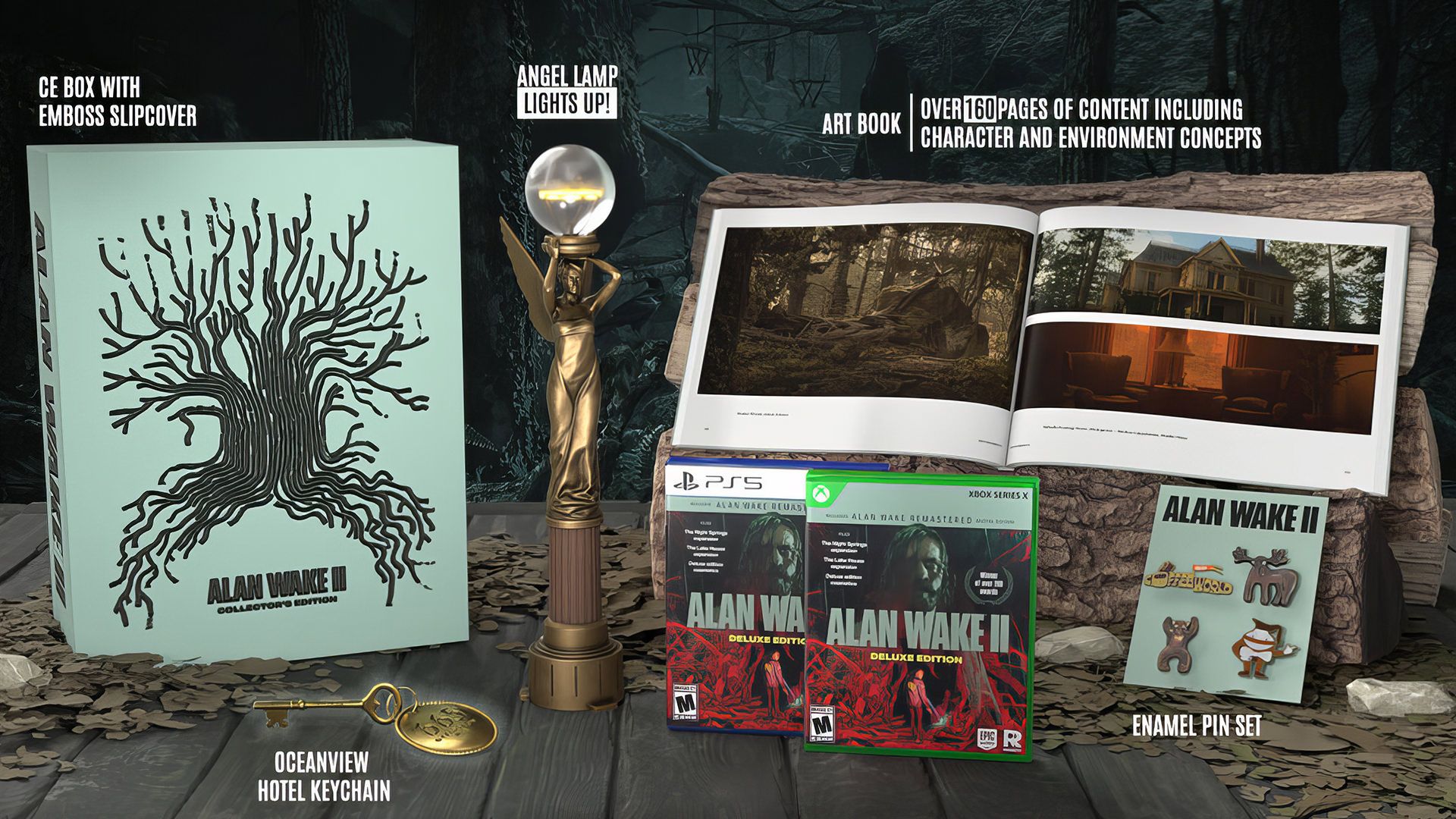 محتویات نسخه کالکتور بازی Alan Wake 2 