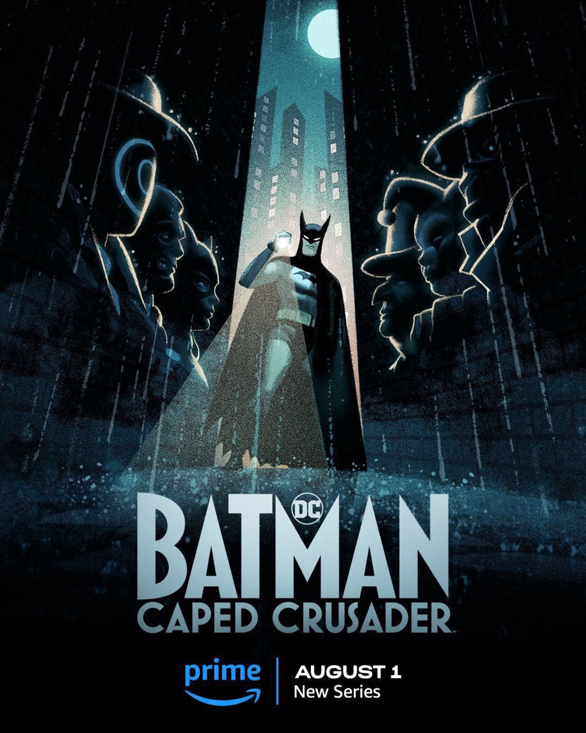 پوستر انیمیشن سریالی Batman: Caped Crusader