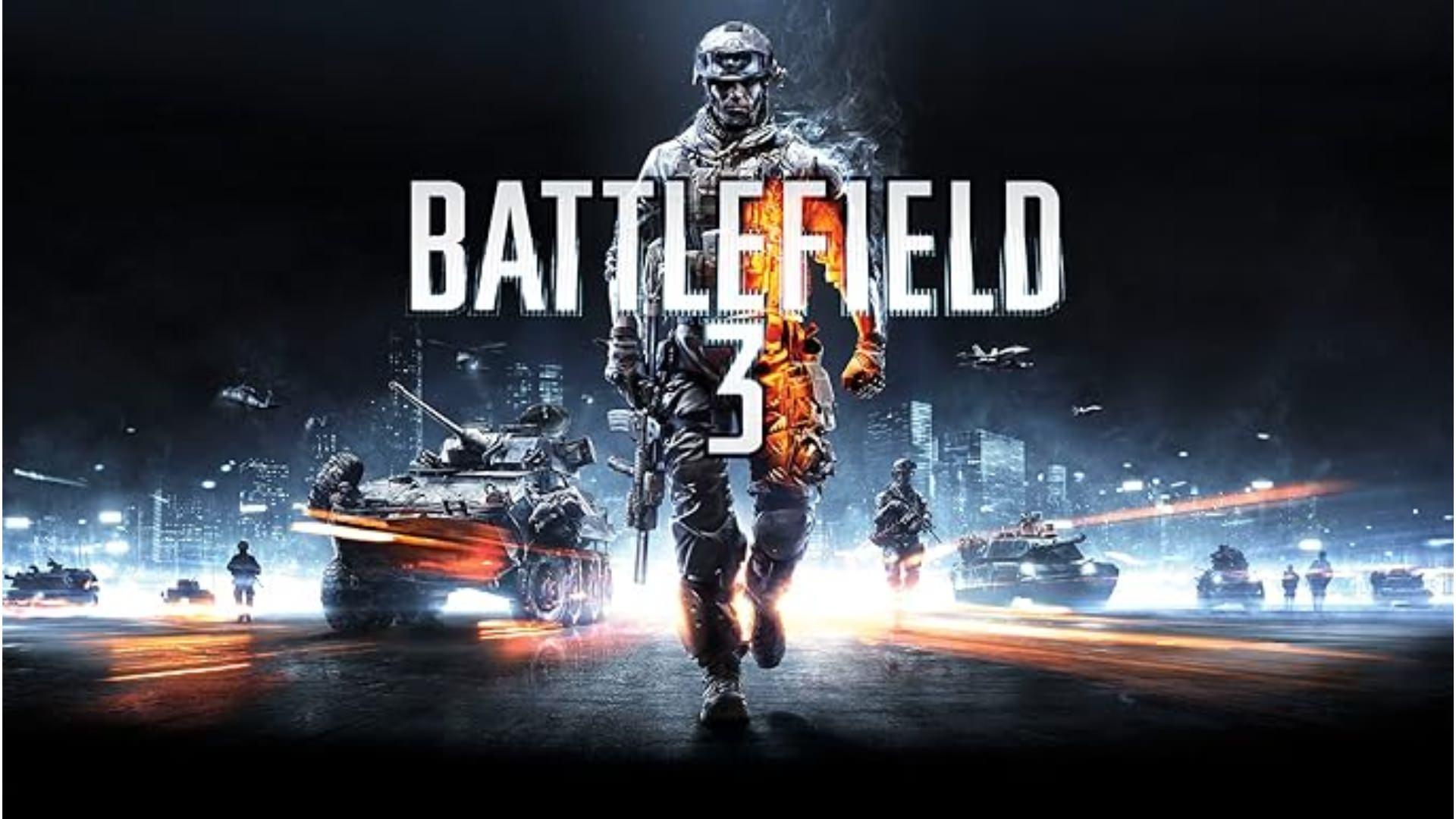 کاور رسمی بازی بتلفیلد 3 Battlefield 3 official cover