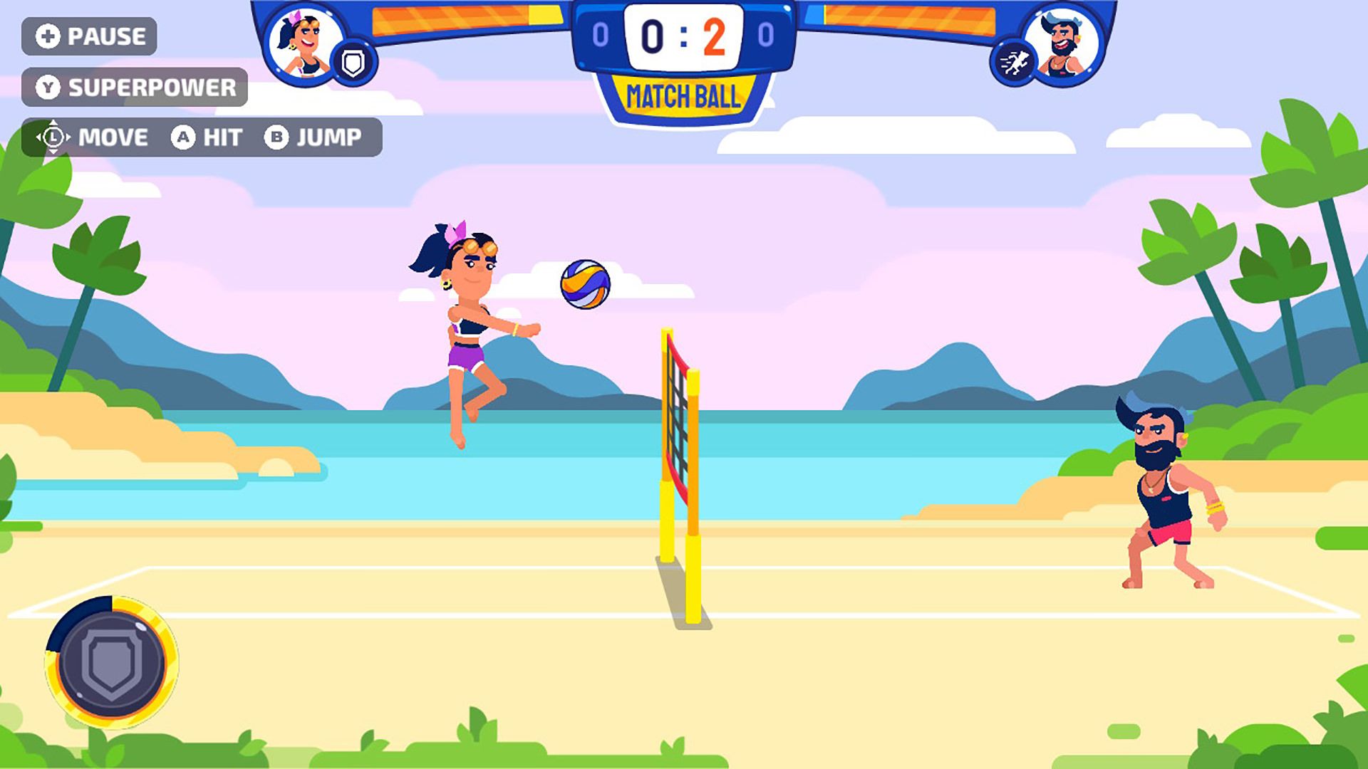 بازی اندروید Beach Volleyball Challenge